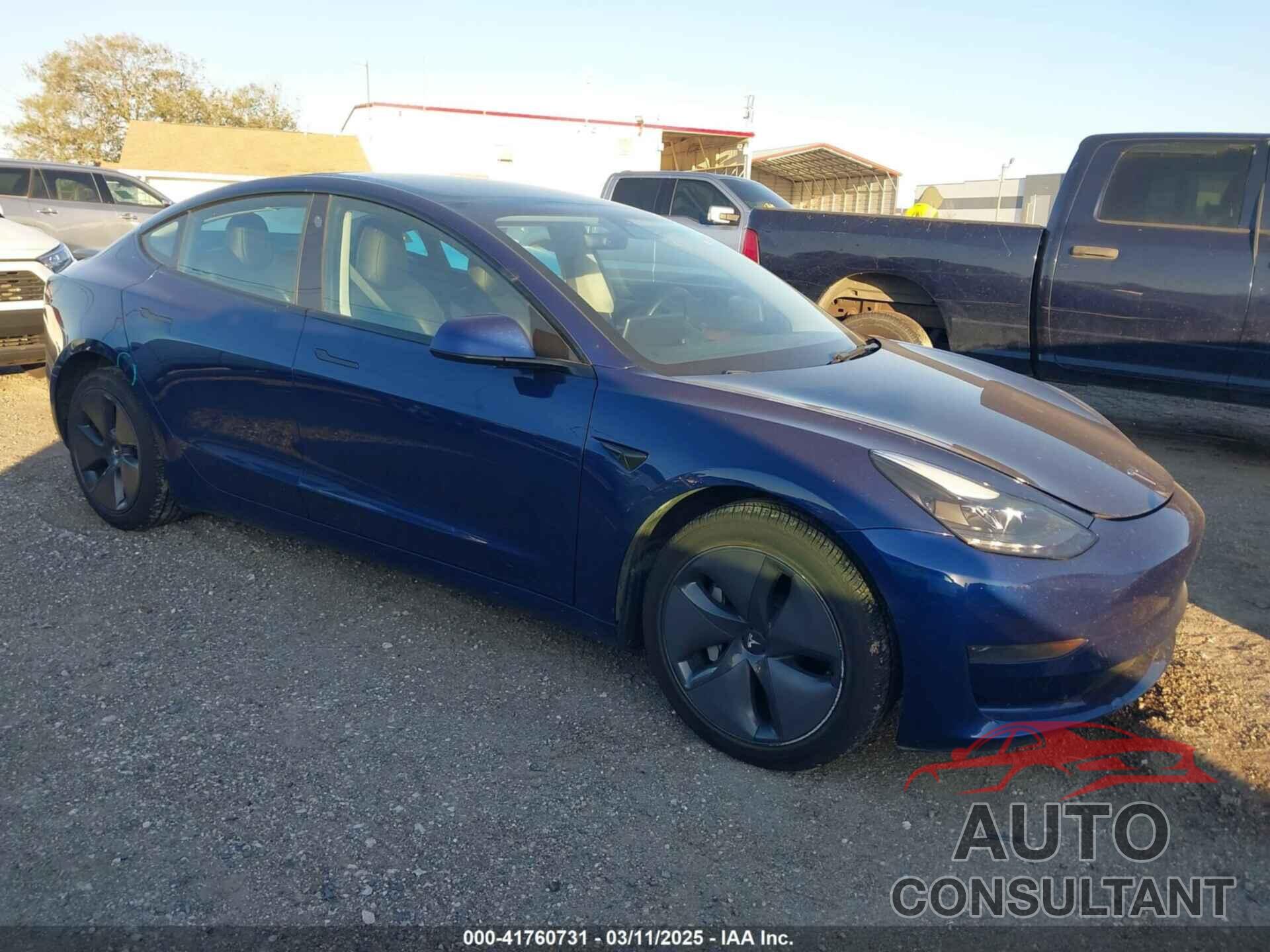 TESLA MODEL 3 2022 - 5YJ3E1EA3NF190553