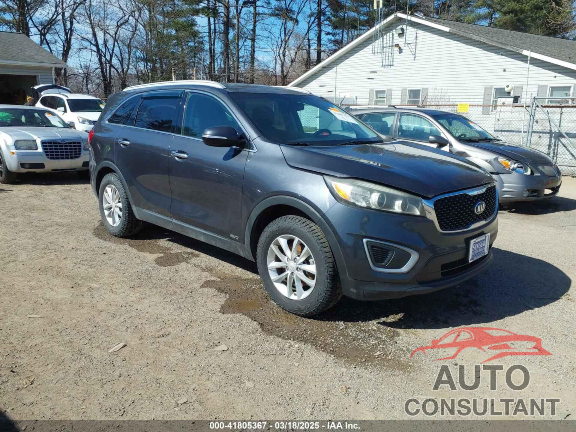 KIA SORENTO 2017 - 5XYPGDA32HG258178