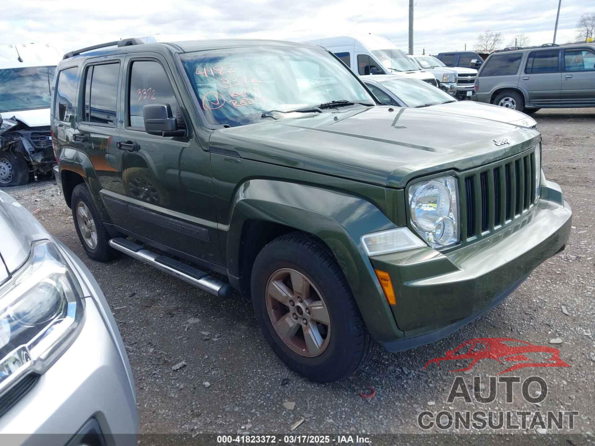 JEEP LIBERTY 2009 - 1J8GN28K39W525705