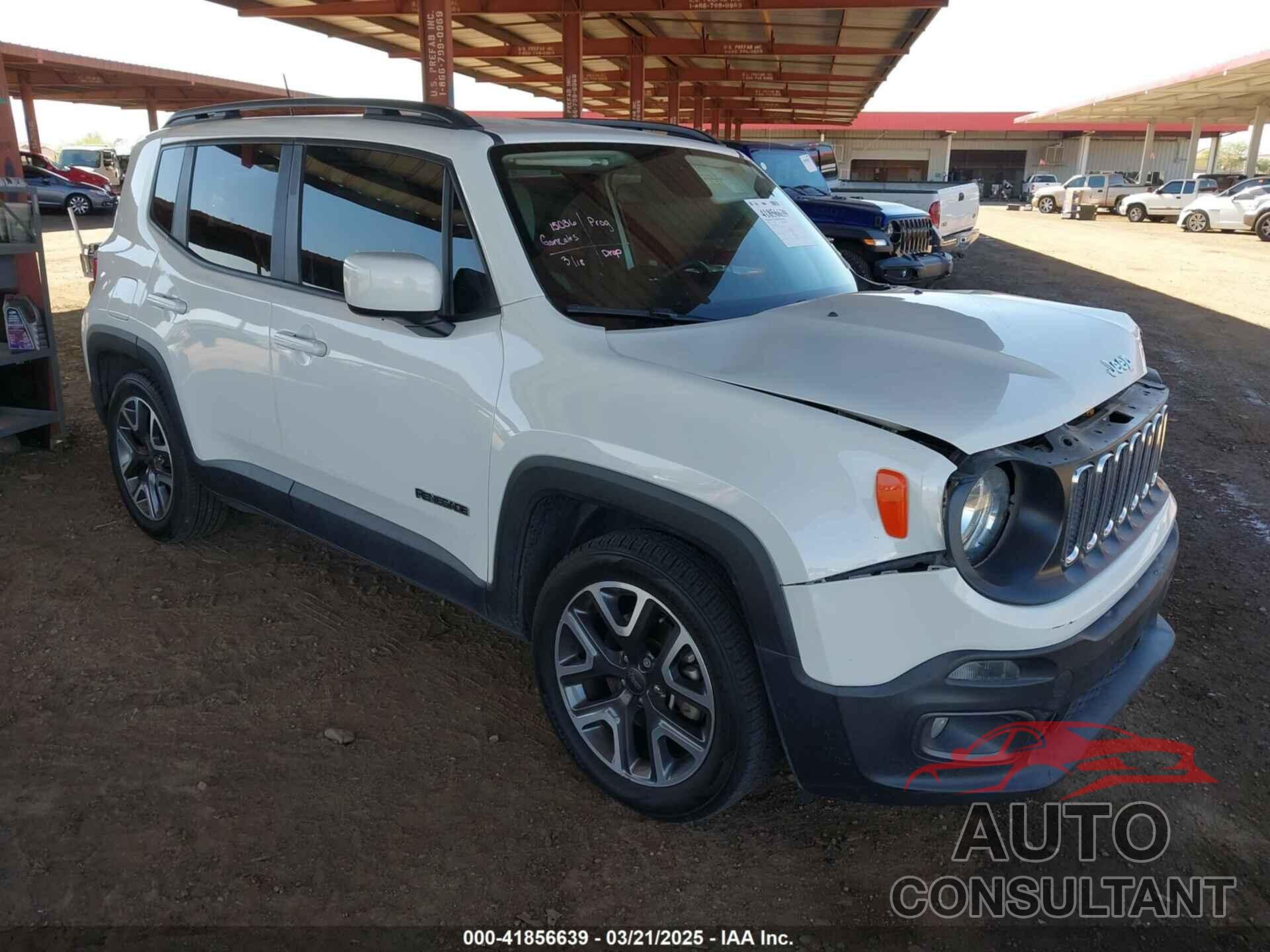 JEEP RENEGADE 2018 - ZACCJABB3JPJ23721