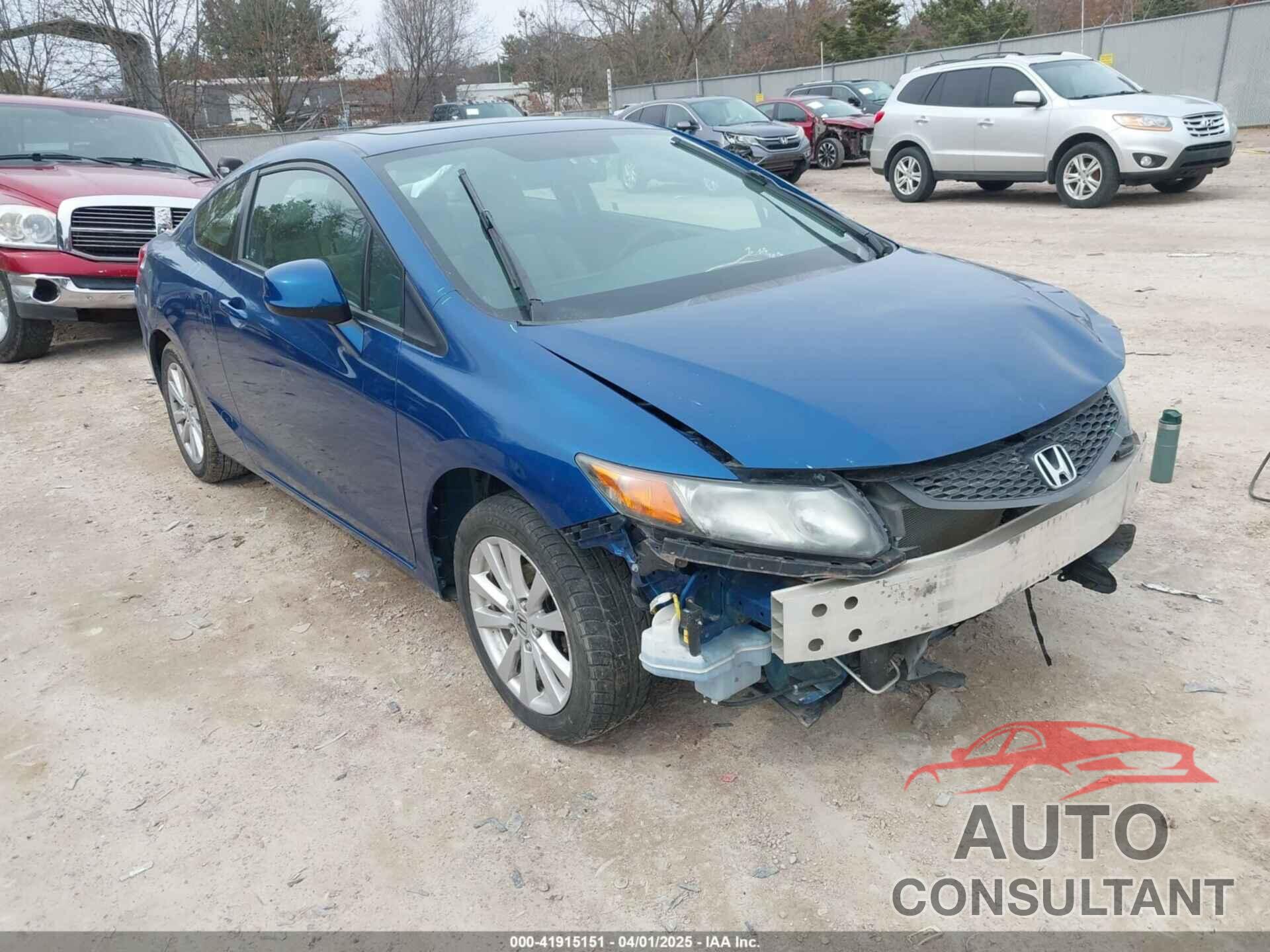 HONDA CIVIC 2012 - 2HGFG3B87CH553028