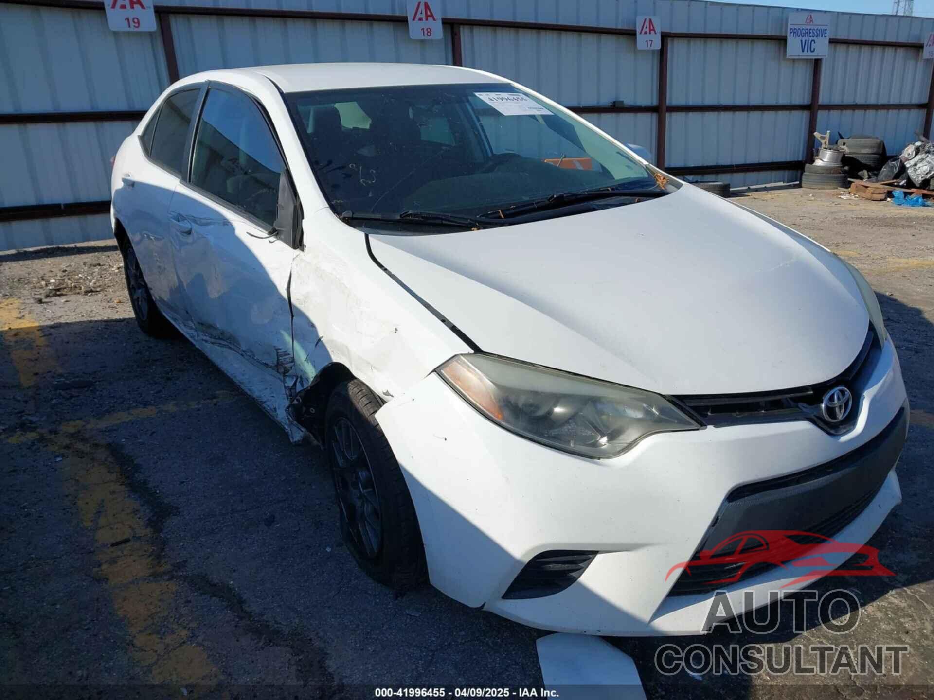 TOYOTA COROLLA 2014 - 2T1BURHE3EC153051