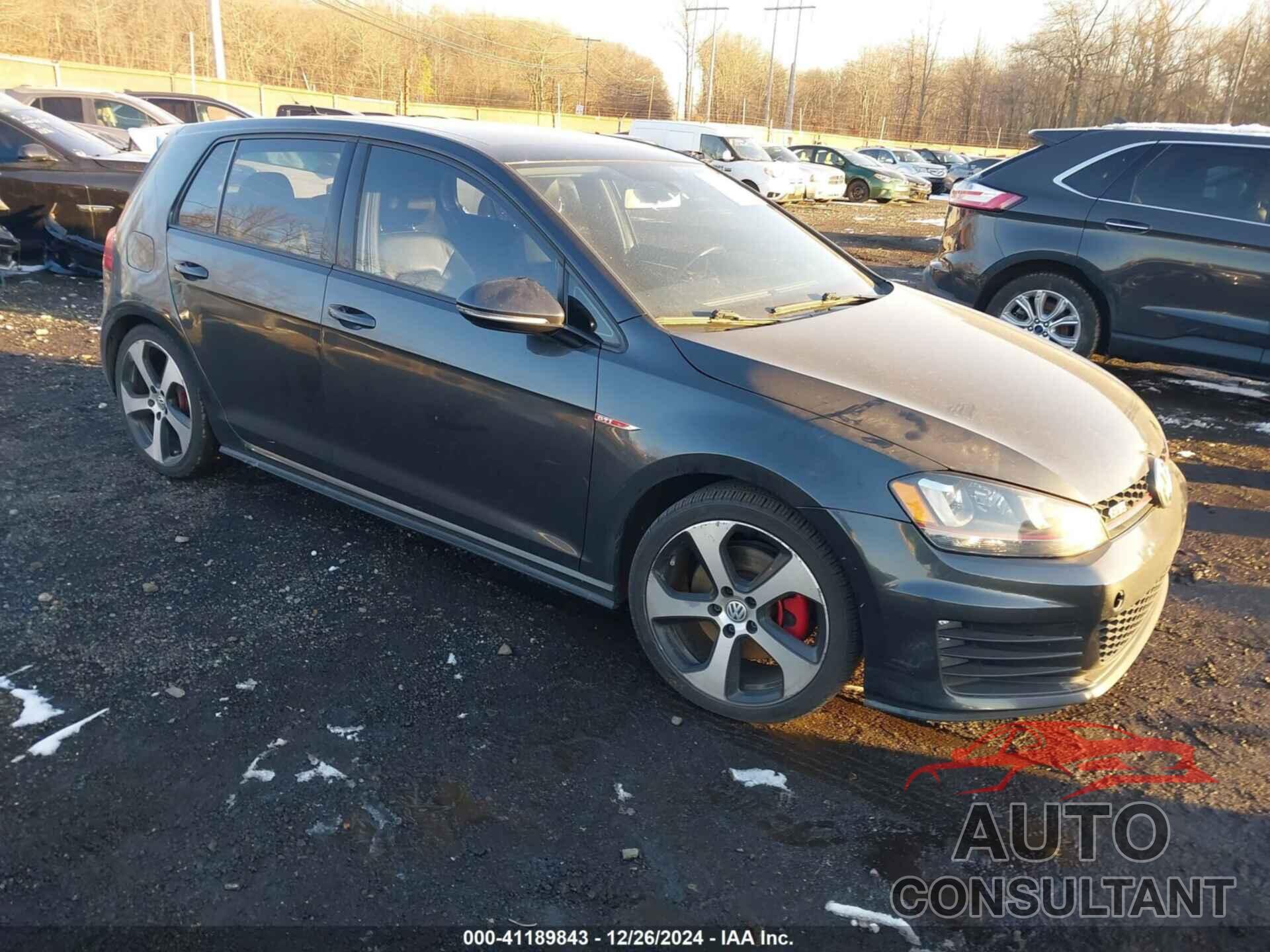 VOLKSWAGEN GOLF GTI 2015 - 3VW4T7AU8FM015626