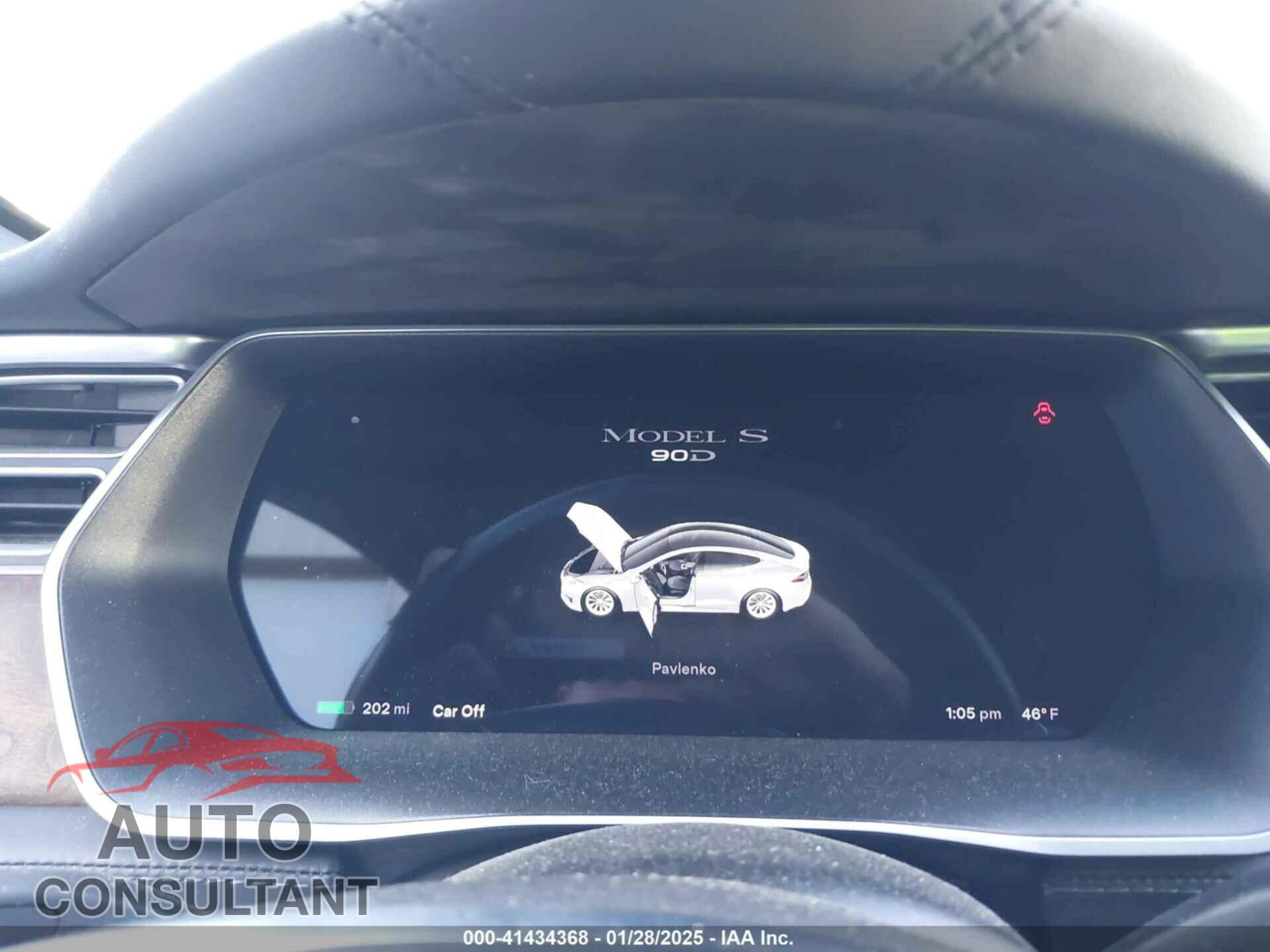 TESLA MODEL S 2017 - 5YJSA1E29HF215847