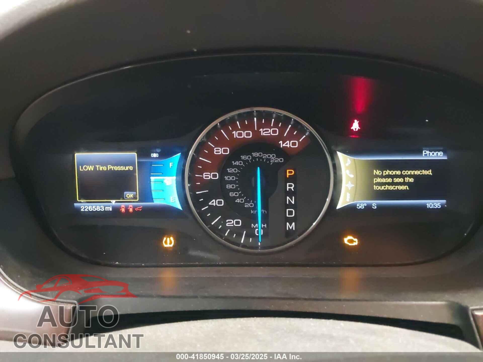 FORD EDGE 2011 - 2FMDK3KCXBBB35701