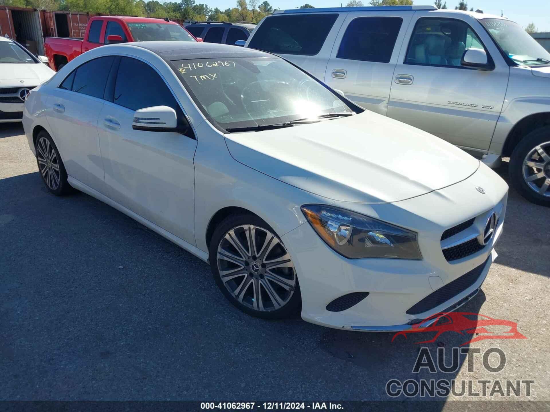 MERCEDES-BENZ CLA 250 2018 - WDDSJ4EB9JN588336