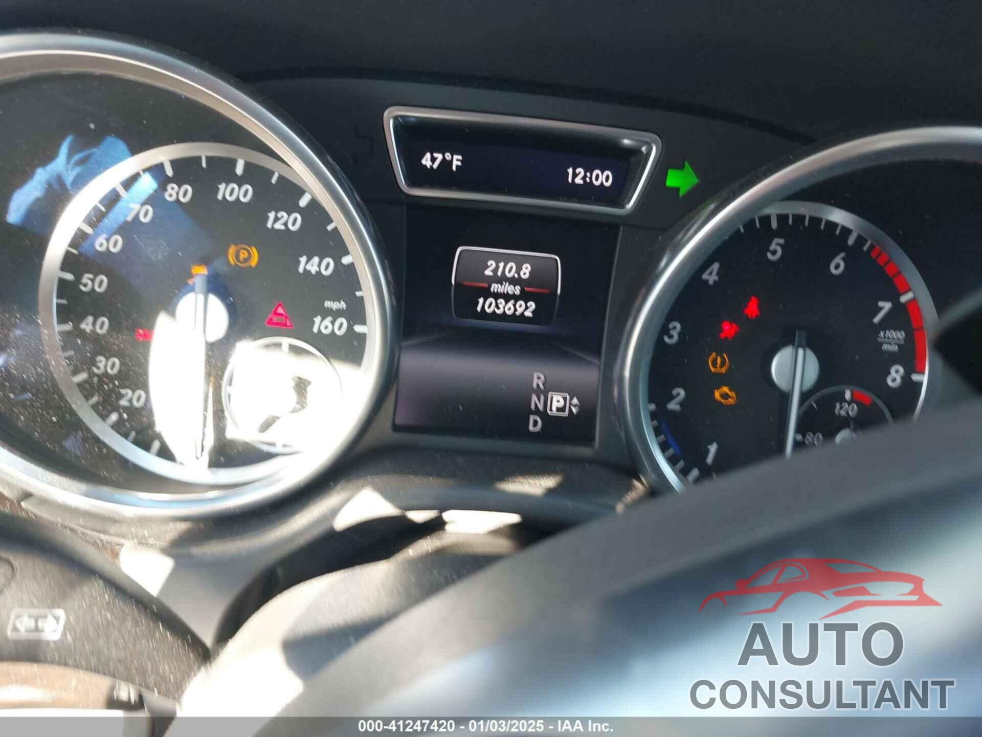 MERCEDES-BENZ ML 350 2015 - 4JGDA5JB0FA448961