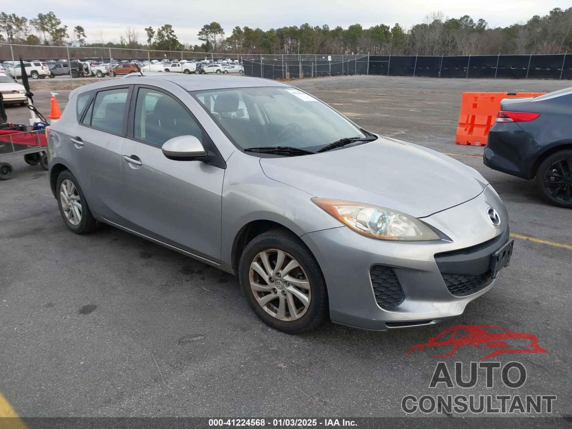 MAZDA MAZDA3 2012 - JM1BL1L77C1618722