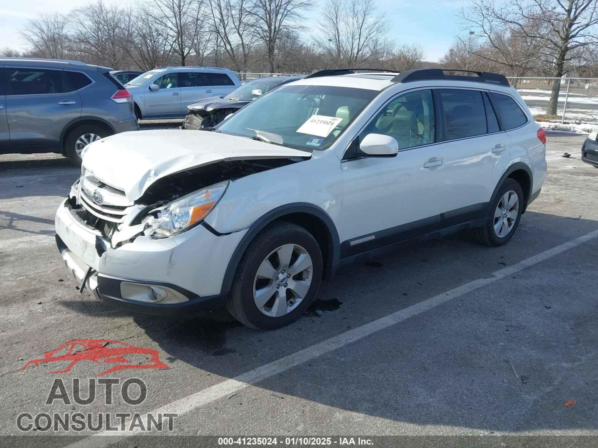 SUBARU OUTBACK 2012 - 4S4BRBKC0C3301058