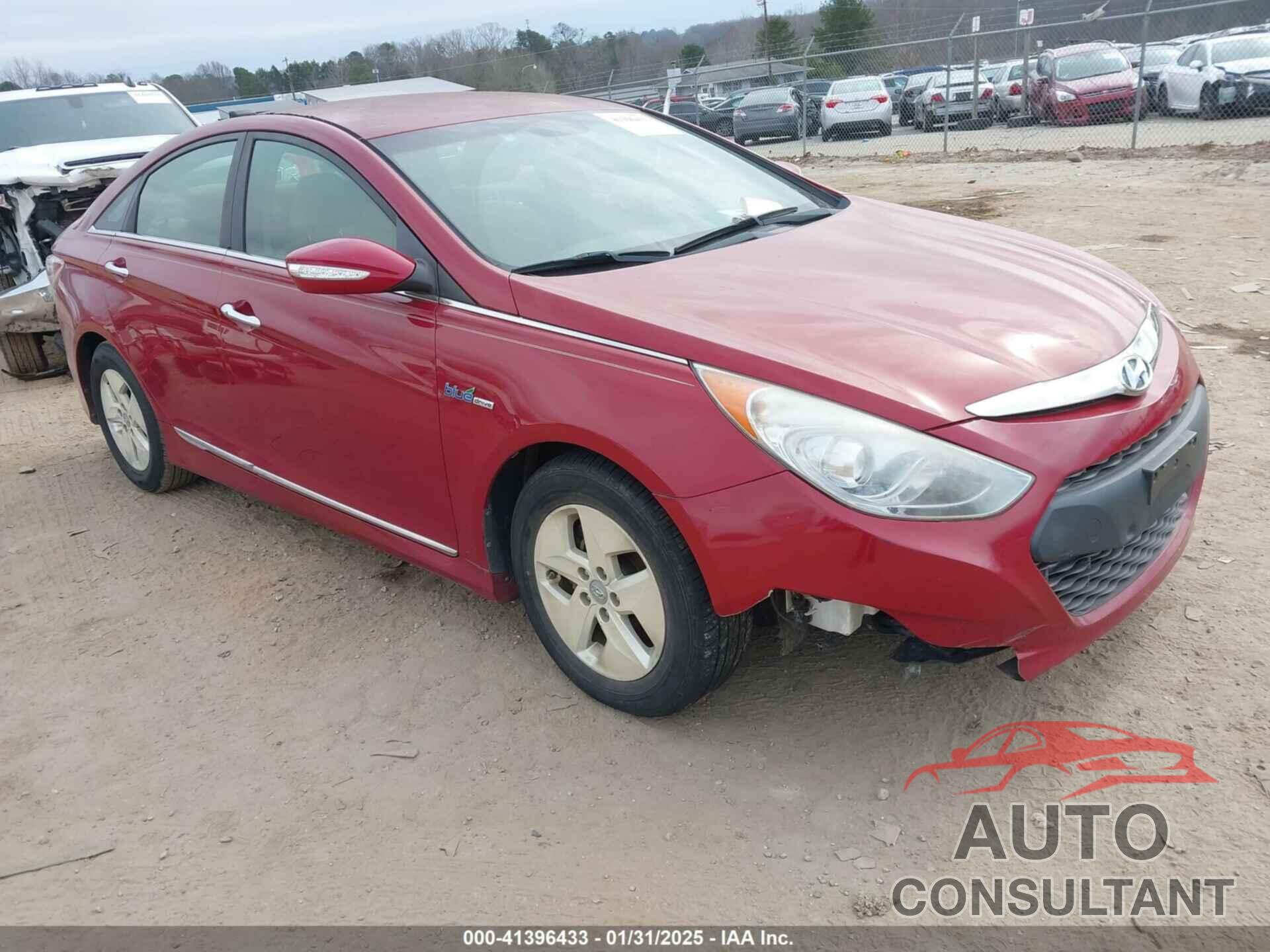 HYUNDAI SONATA HYBRID 2012 - KMHEC4A40CA030602