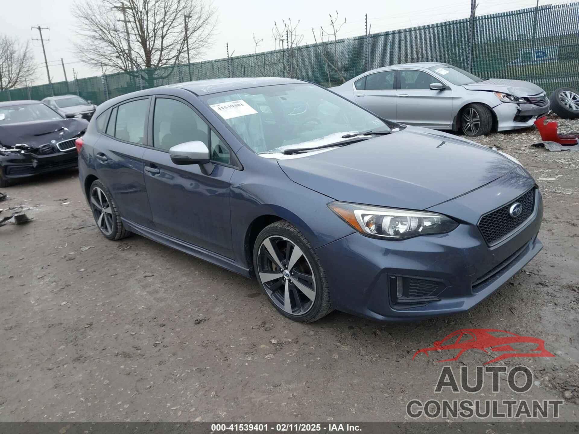 SUBARU IMPREZA 2017 - 4S3GTAM62H3712451
