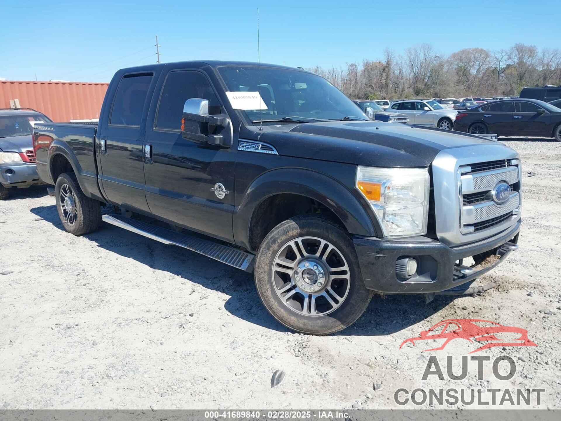 FORD F-250 2013 - 1FT7W2BT8DEB44436
