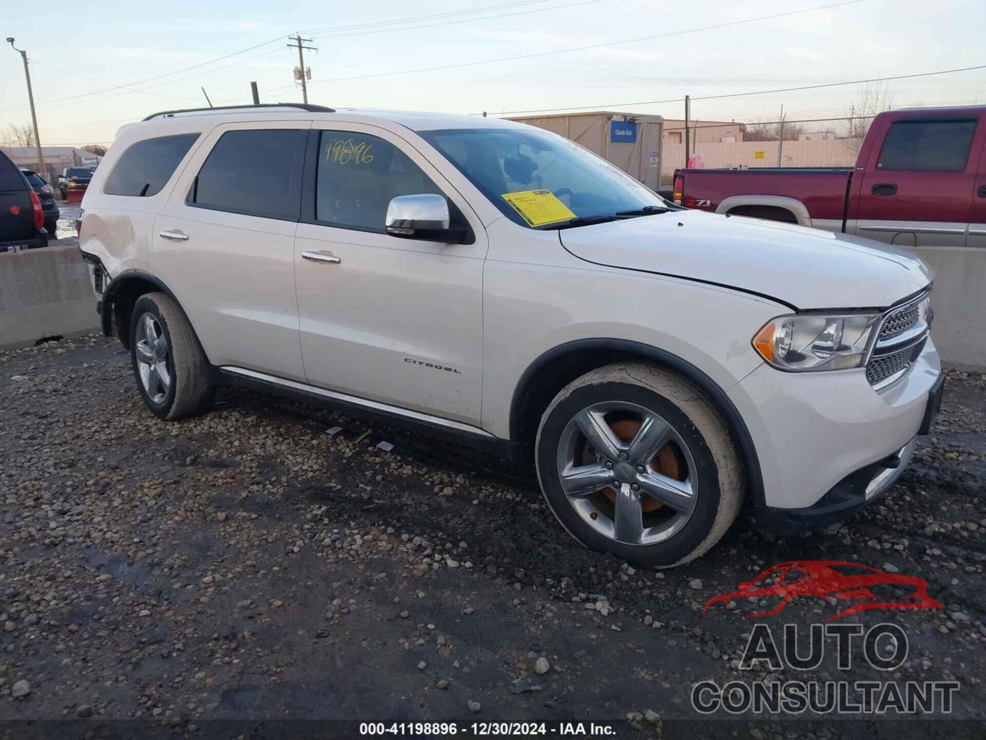 DODGE DURANGO 2011 - 1D4SE5GT6BC613879