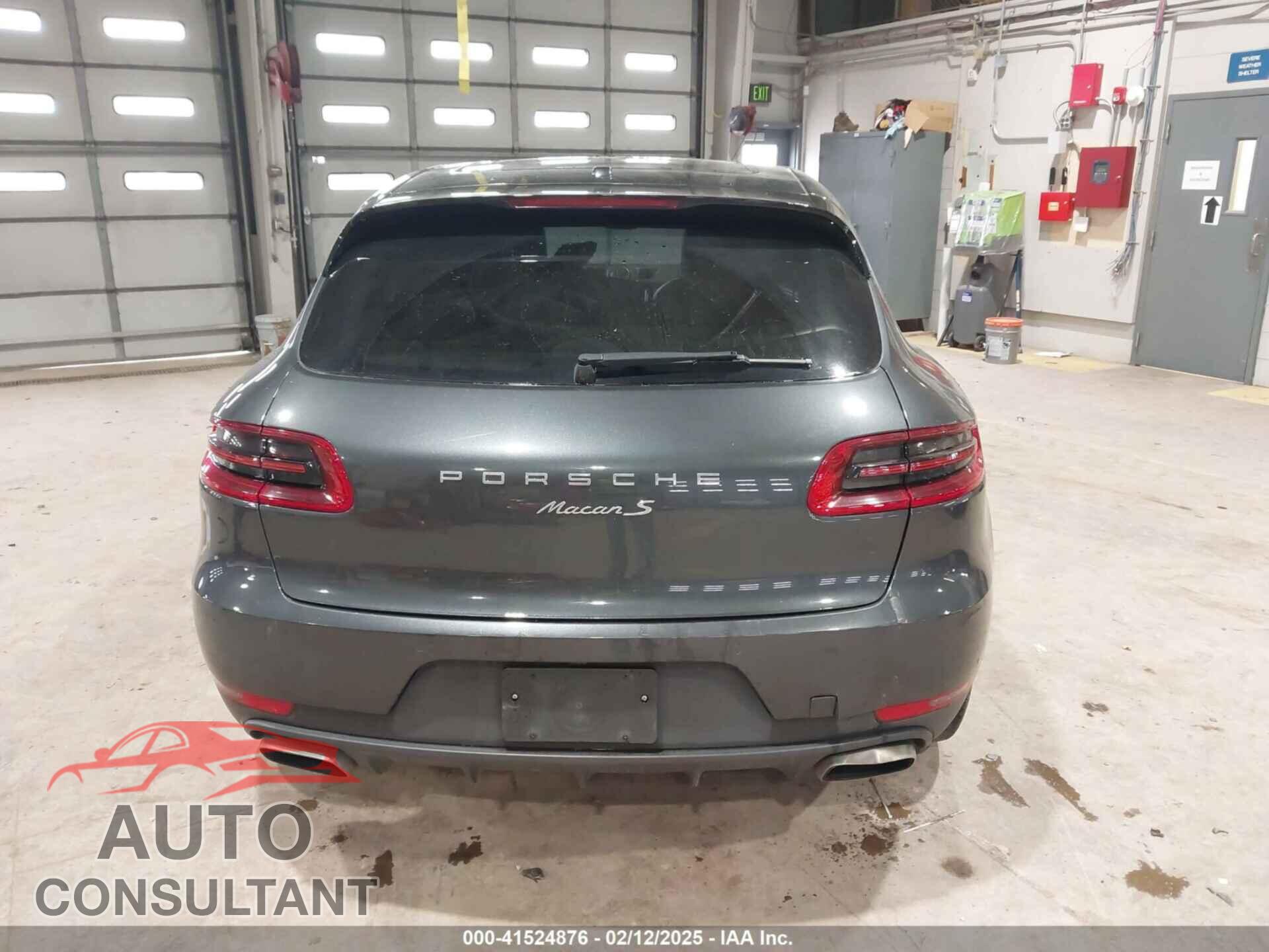 PORSCHE MACAN 2017 - WP1AA2A56HLB02290