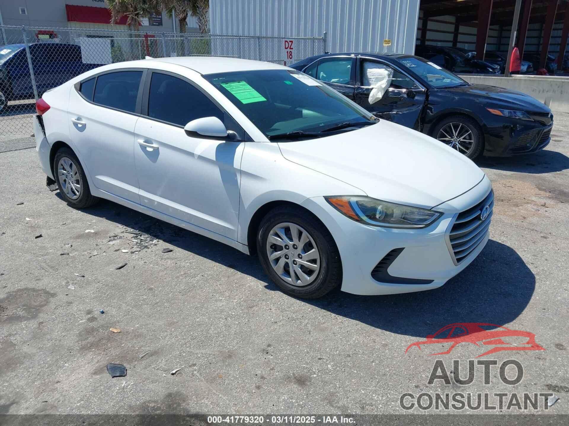HYUNDAI ELANTRA 2017 - 5NPD74LF7HH151193