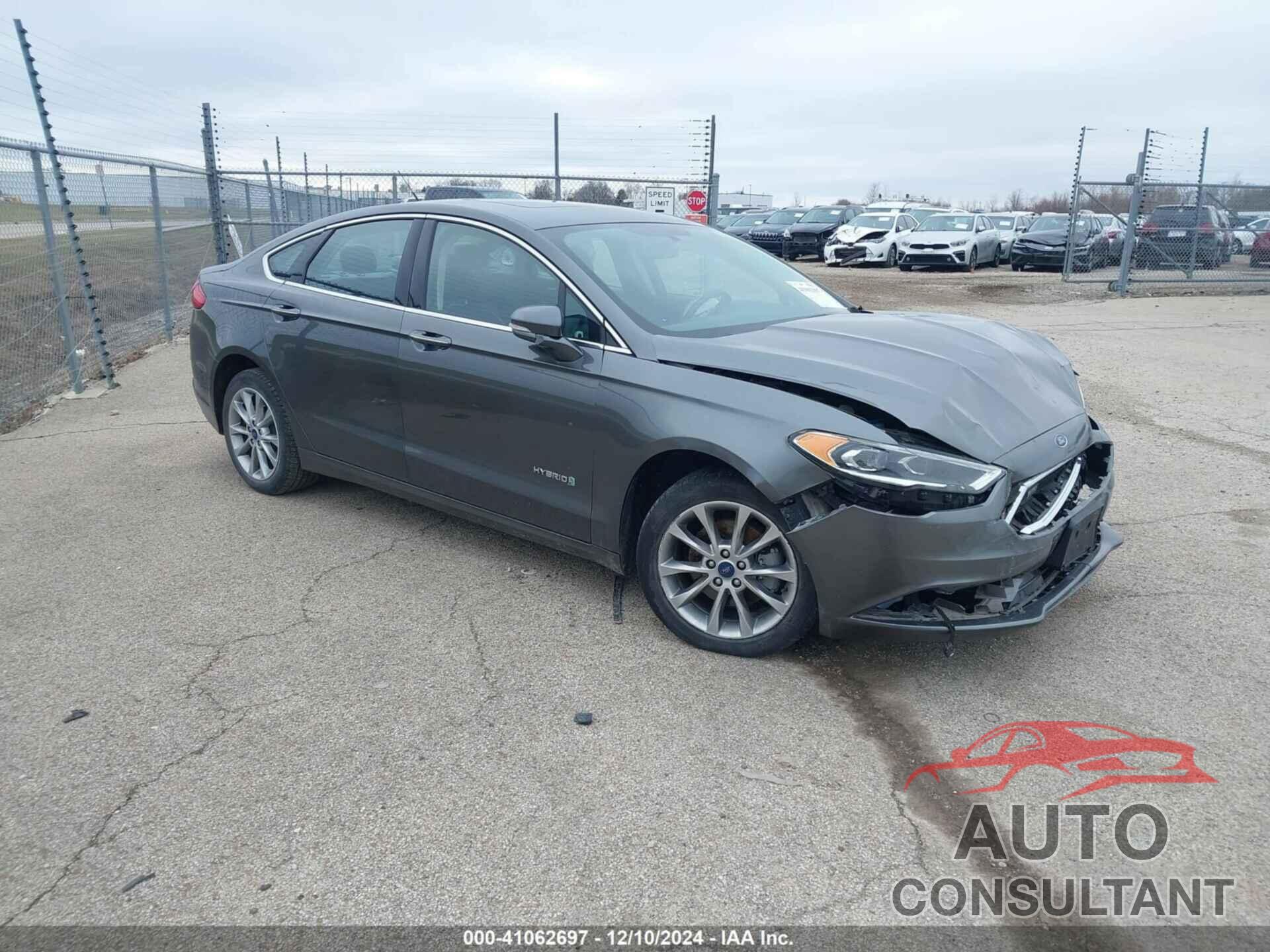 FORD FUSION HYBRID 2017 - 3FA6P0LU4HR264926