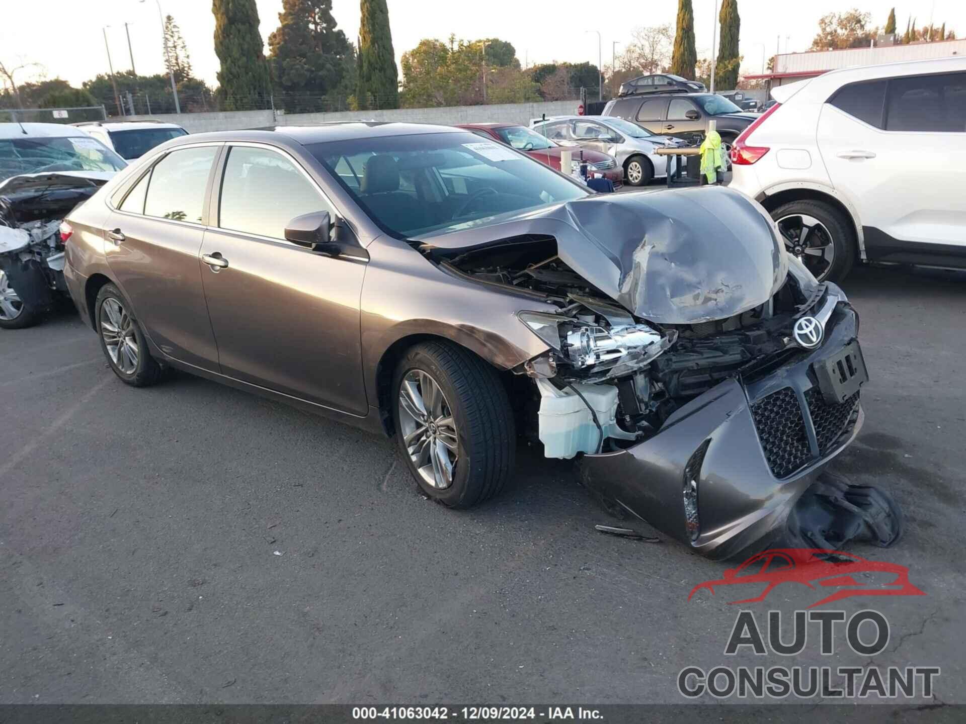 TOYOTA CAMRY 2015 - 4T1BF1FK9FU050608