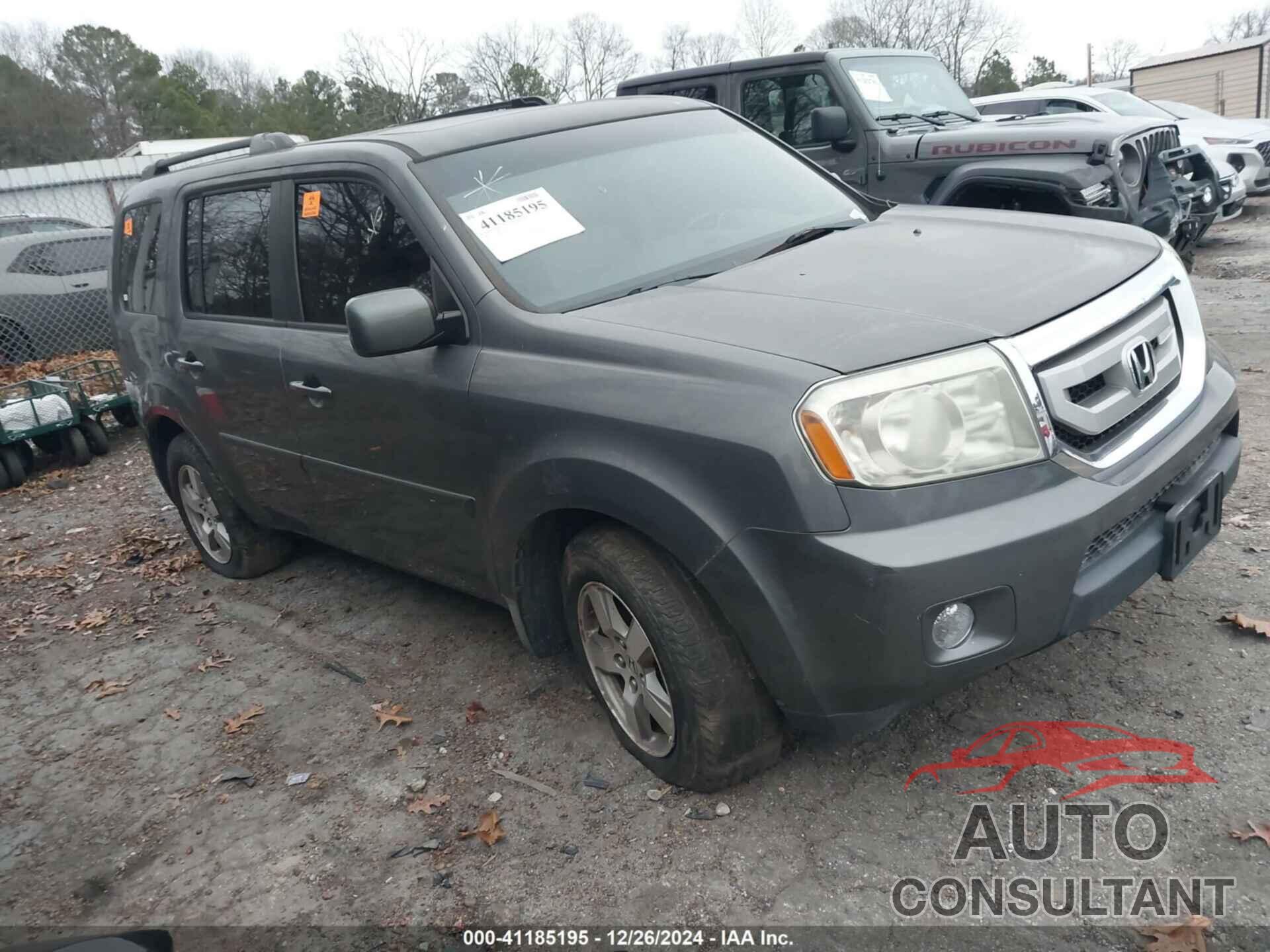 HONDA PILOT 2009 - 5FNYF38689B007689