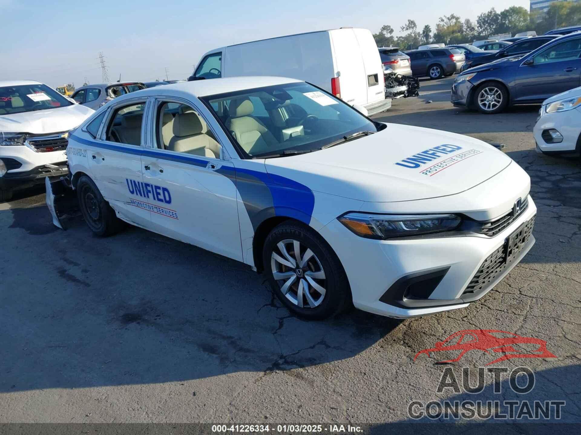 HONDA CIVIC 2022 - 2HGFE2F29NH545795