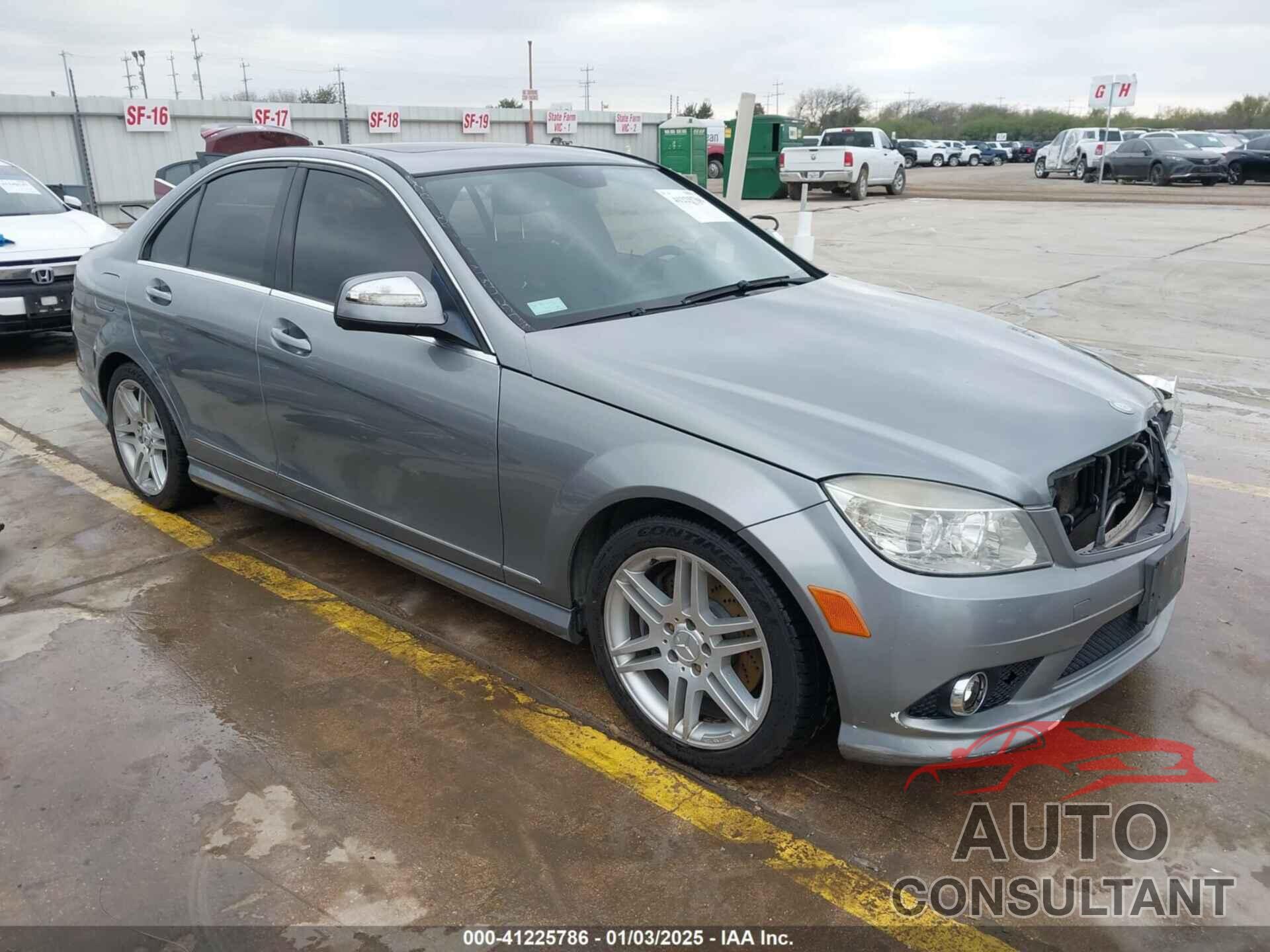 MERCEDES-BENZ C 350 2009 - WDDGF56X69F219916