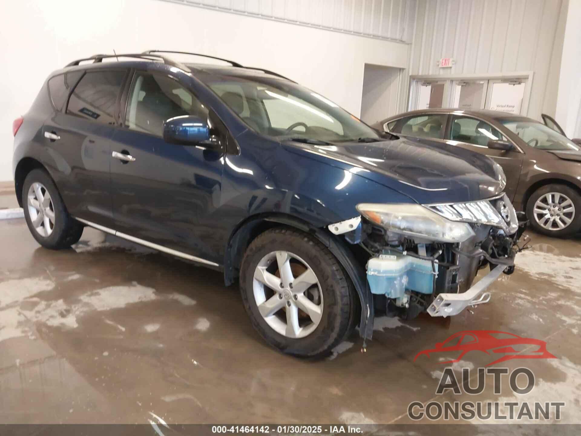 NISSAN MURANO 2009 - JN8AZ18U89W000821