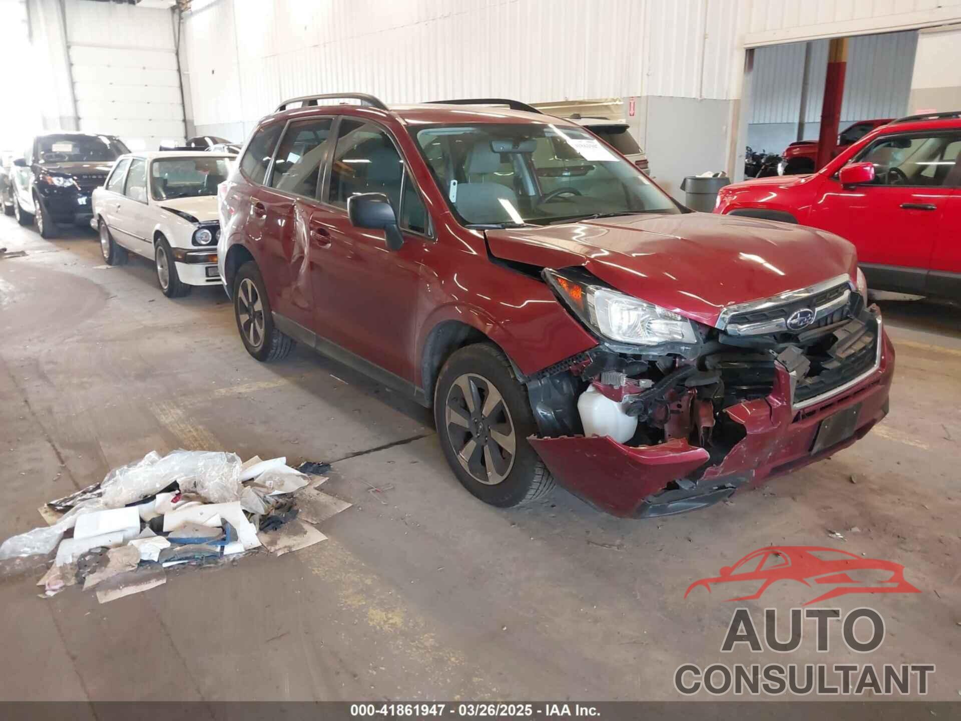 SUBARU FORESTER 2017 - JF2SJABC3HH458407