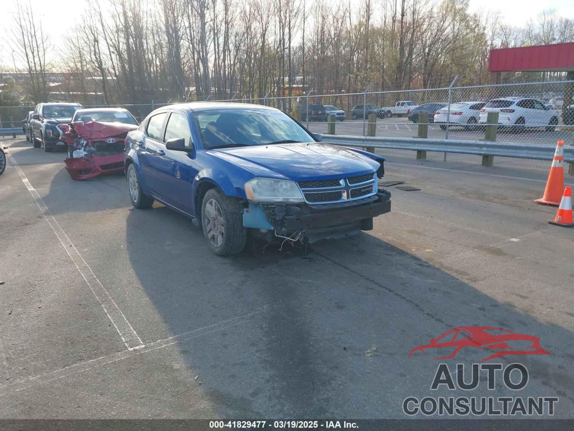 DODGE AVENGER 2013 - 1C3CDZAG9DN750690