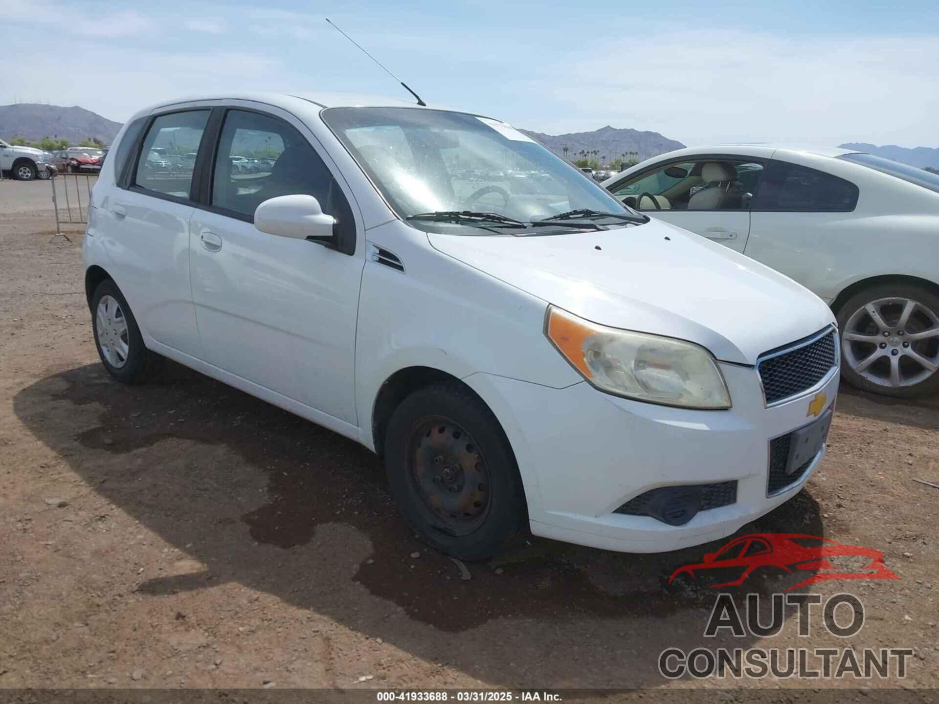 CHEVROLET AVEO 2011 - KL1TD6DE0BB125105