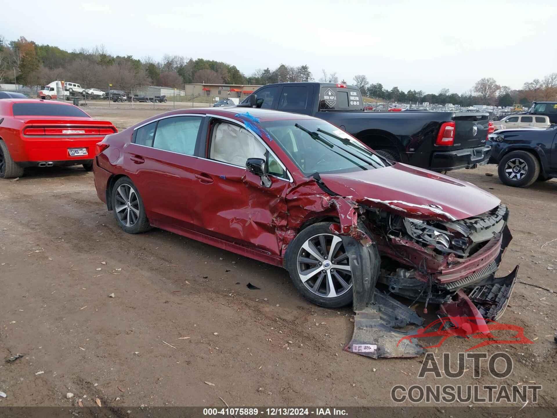 SUBARU LEGACY 2015 - 4S3BNBN68F3042037