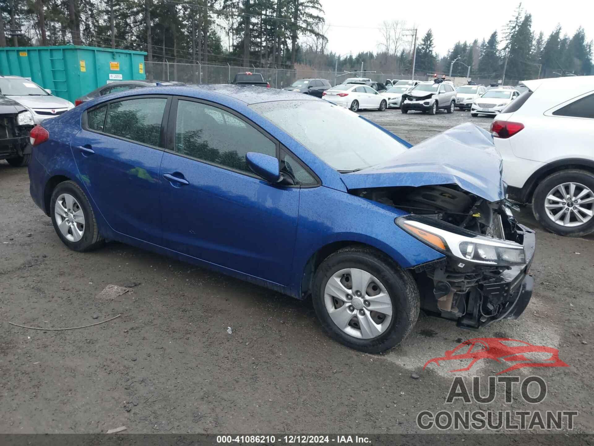 KIA FORTE 2017 - 3KPFK4A73HE078511