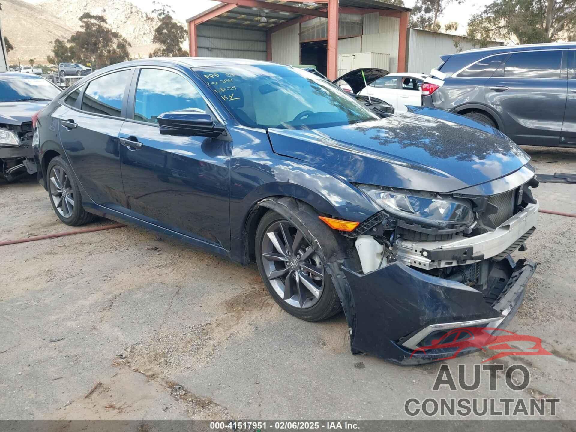 HONDA CIVIC 2020 - 19XFC1F78LE019550