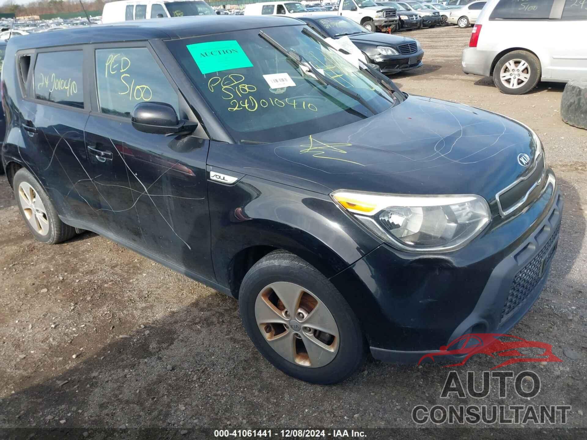 KIA SOUL 2016 - KNDJN2A27G7260236