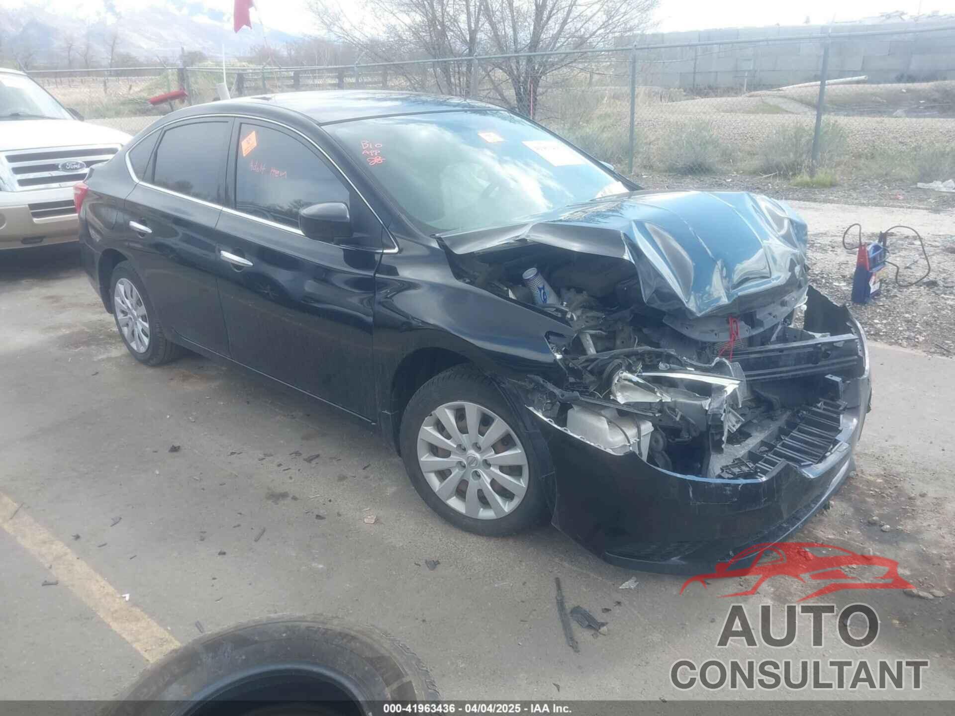 NISSAN SENTRA 2017 - 3N1AB7AP0HY409655