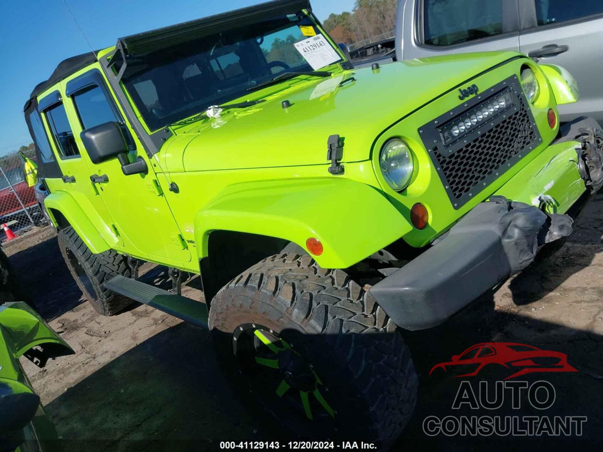 JEEP WRANGLER UNLIMITED 2013 - 1C4BJWEG9DL519888