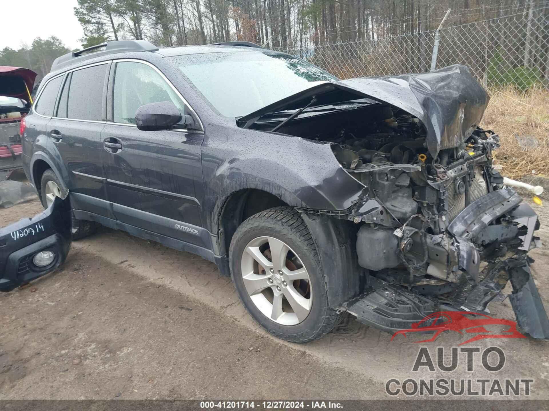 SUBARU OUTBACK 2013 - 4S4BRBLC1D3319018