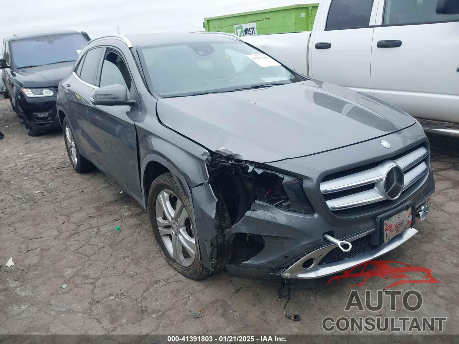 MERCEDES-BENZ GLA 250 2015 - WDCTG4GB1FJ096046