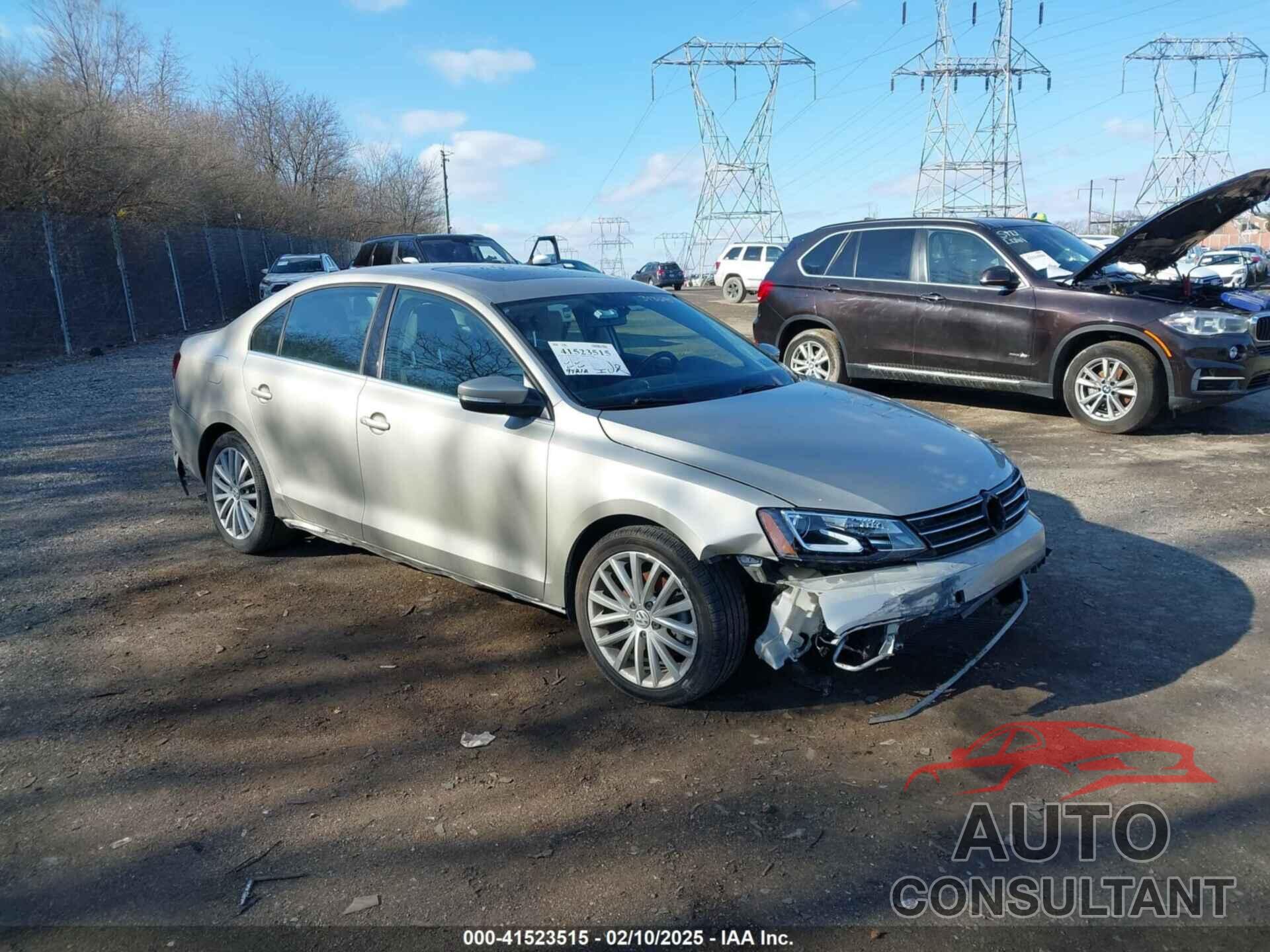 VOLKSWAGEN JETTA 2016 - 3VWL07AJ0GM313695