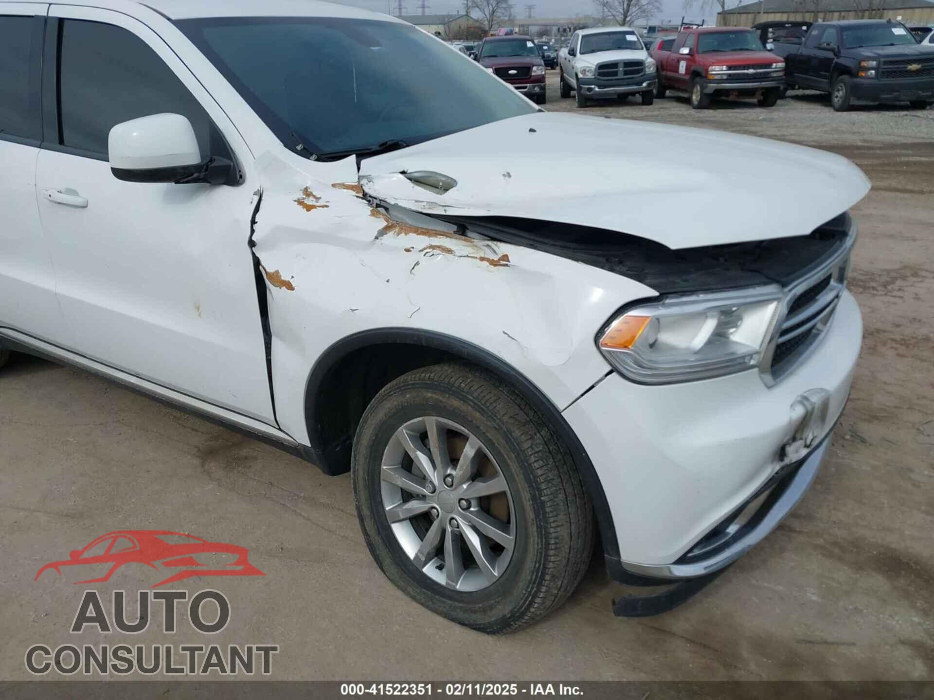 DODGE DURANGO 2017 - 1C4RDJAG0HC857653