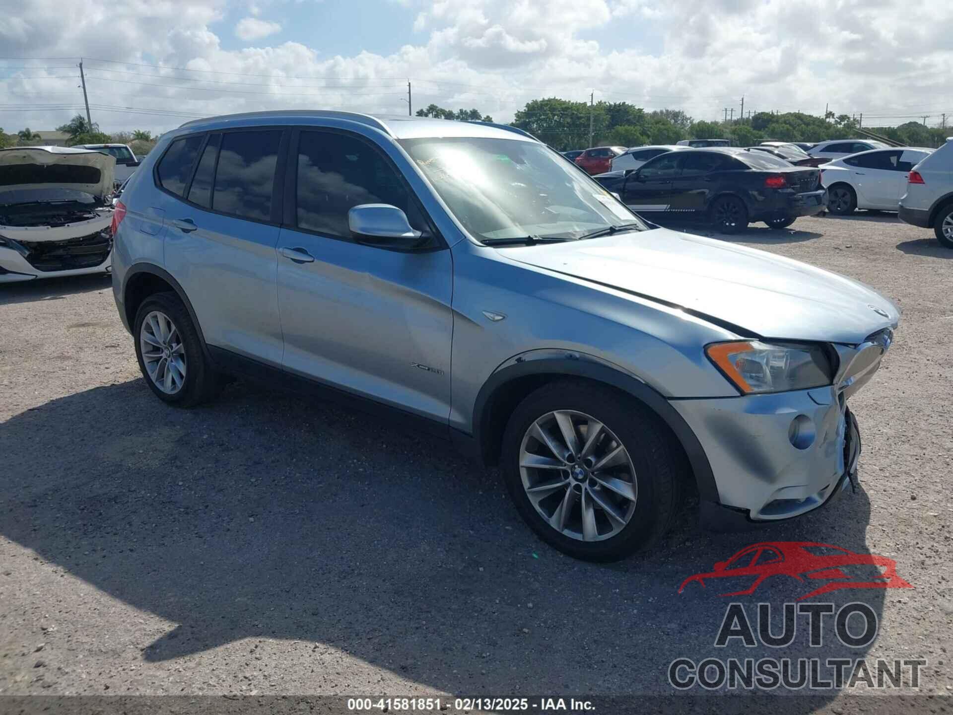 BMW X3 2014 - 5UXWX9C53E0D33500