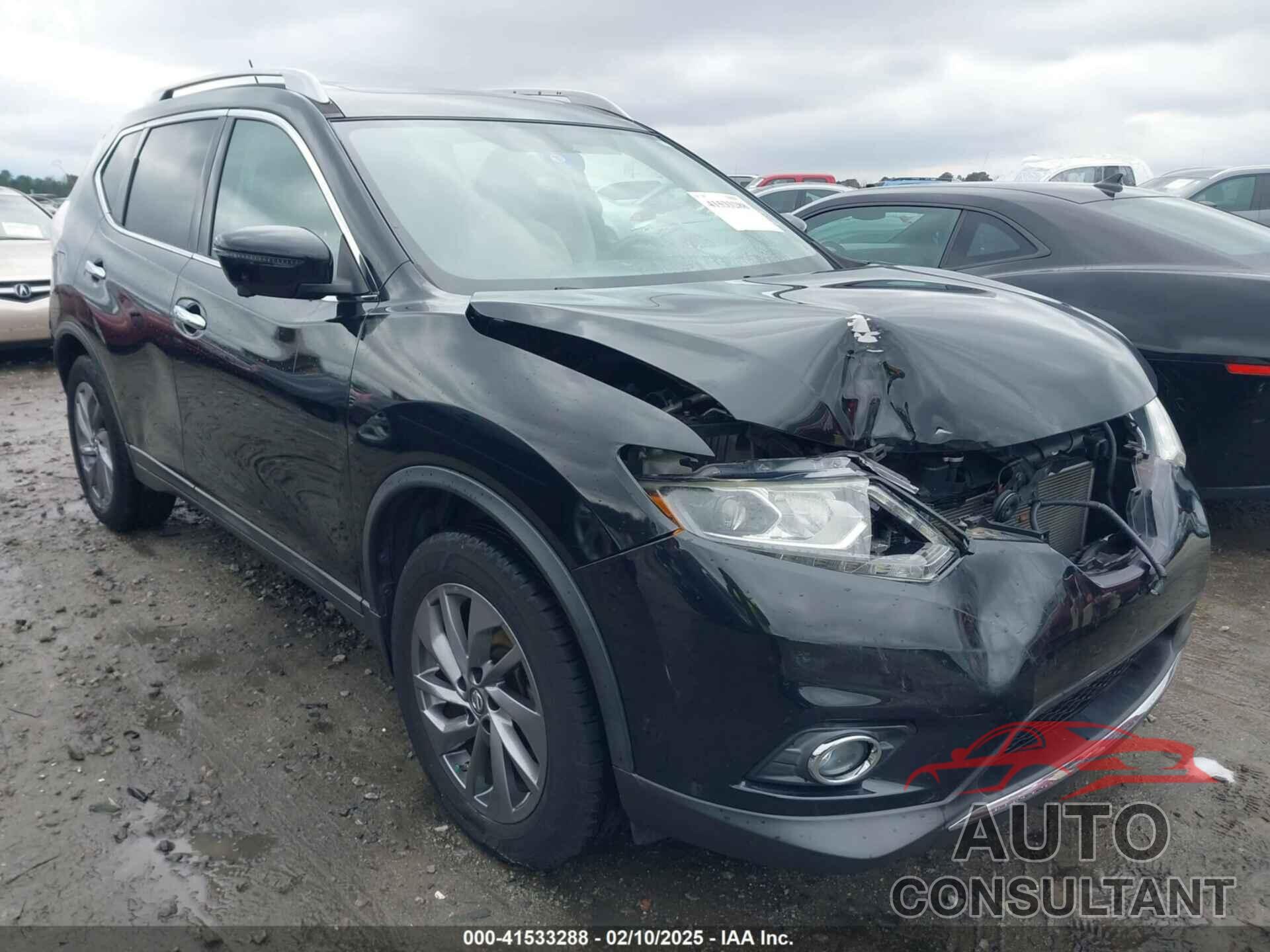 NISSAN ROGUE 2016 - 5N1AT2MVXGC737322