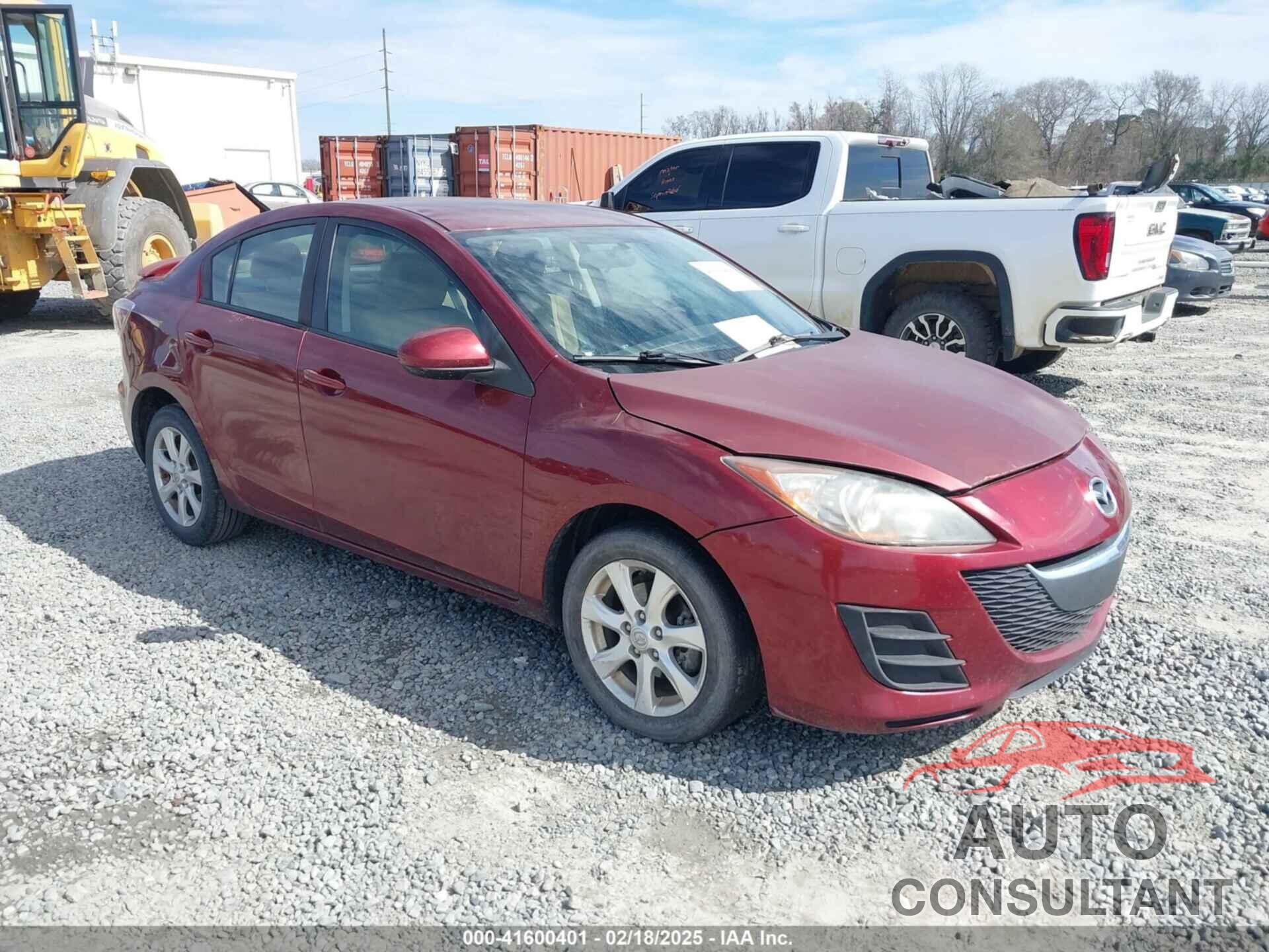 MAZDA MAZDA3 2010 - JM1BL1SFXA1200290