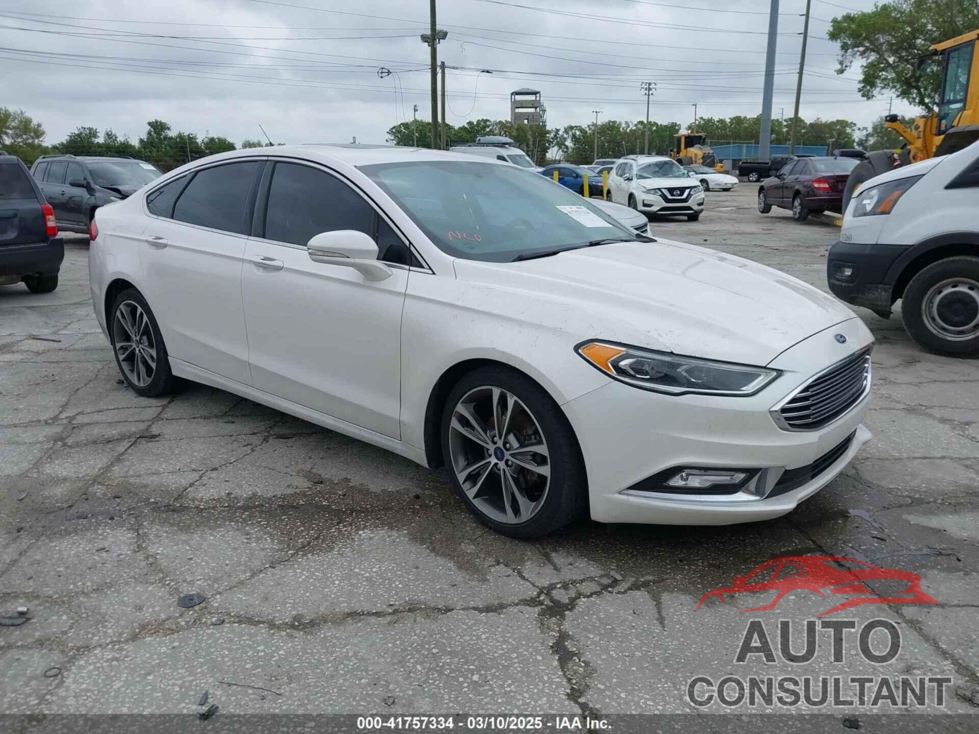 FORD FUSION 2017 - 3FA6P0K99HR272713