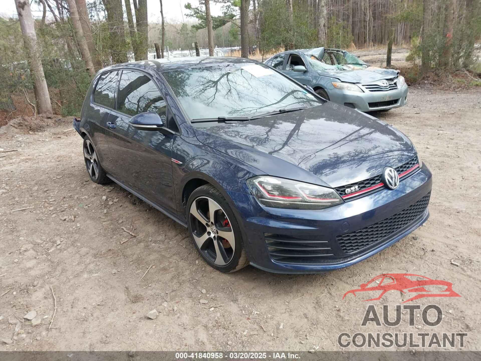 VOLKSWAGEN GOLF GTI 2016 - 3VWYT7AU1GM037714