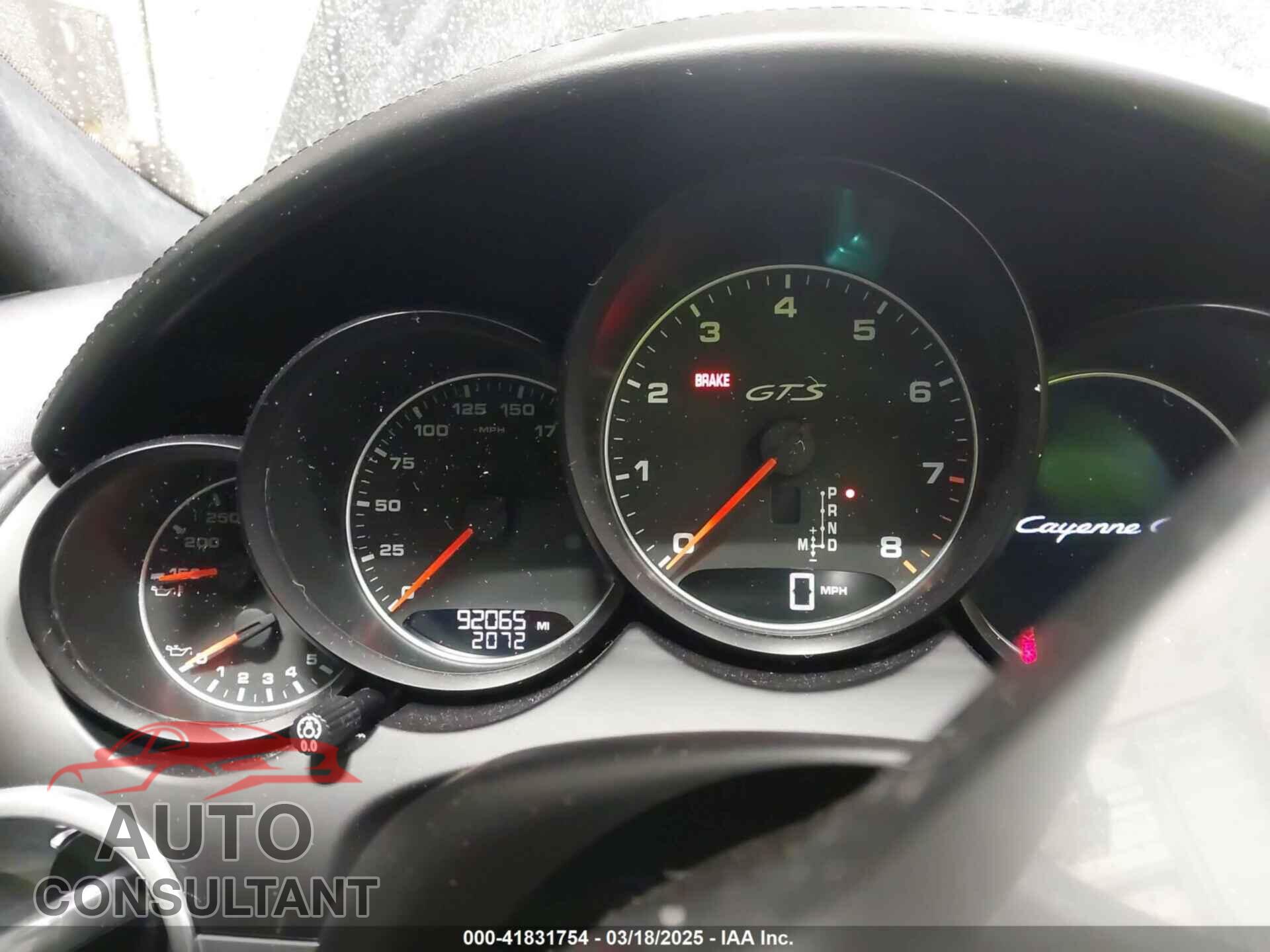 PORSCHE CAYENNE 2016 - WP1AD2A24GLA75425