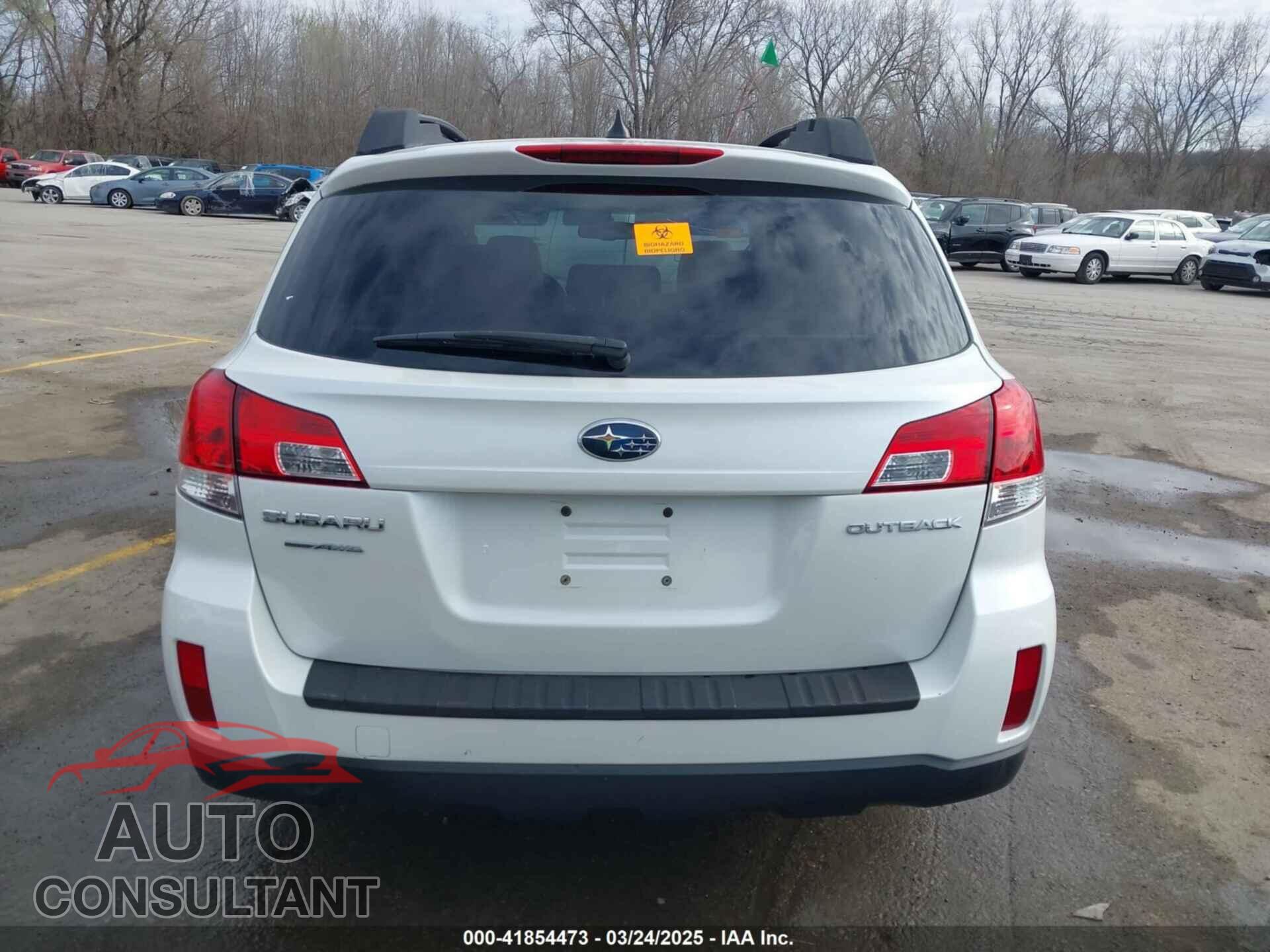 SUBARU OUTBACK 2014 - 4S4BRCCC4E3325306