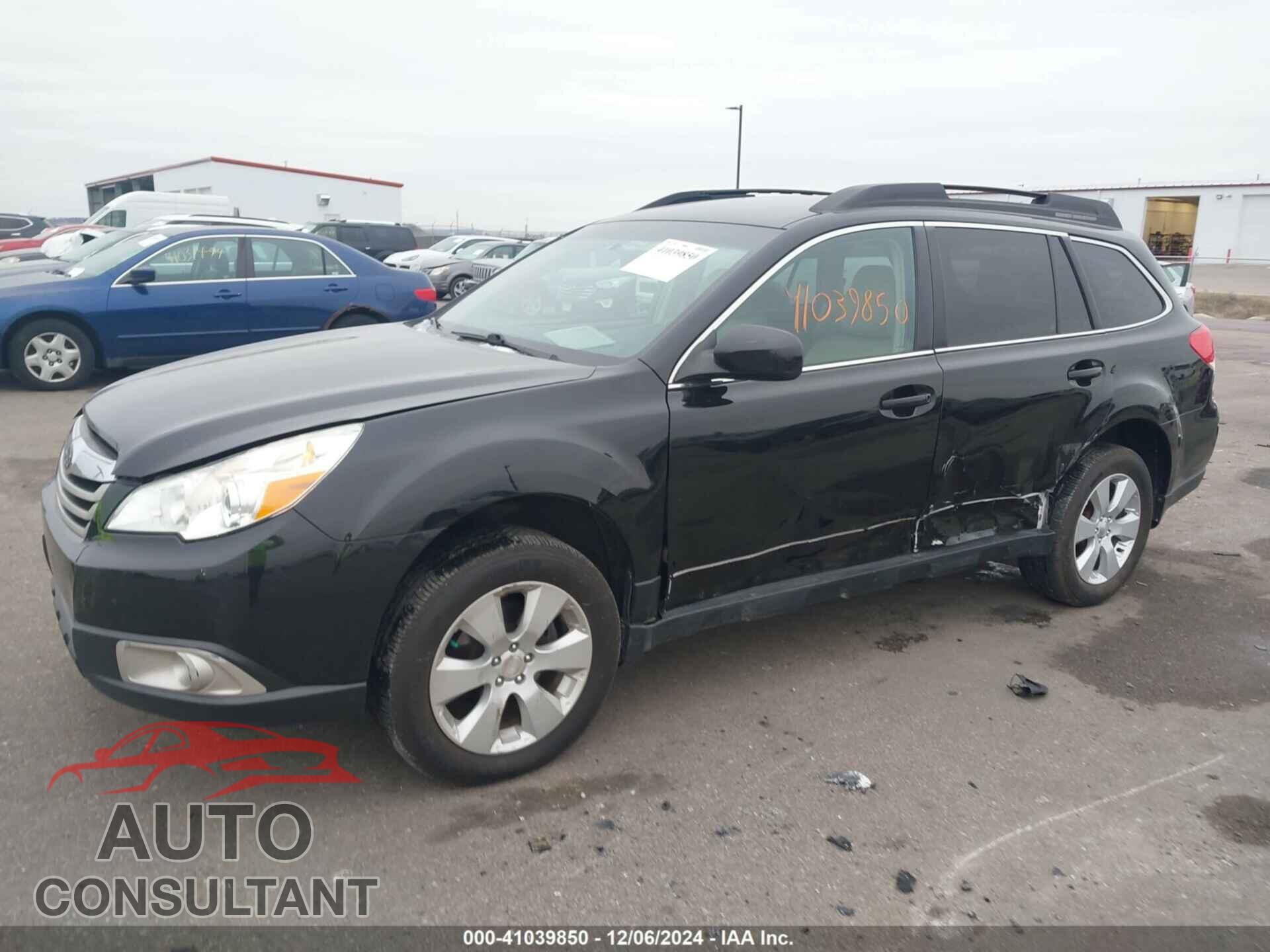 SUBARU OUTBACK 2010 - 4S4BRCCC0A3358507