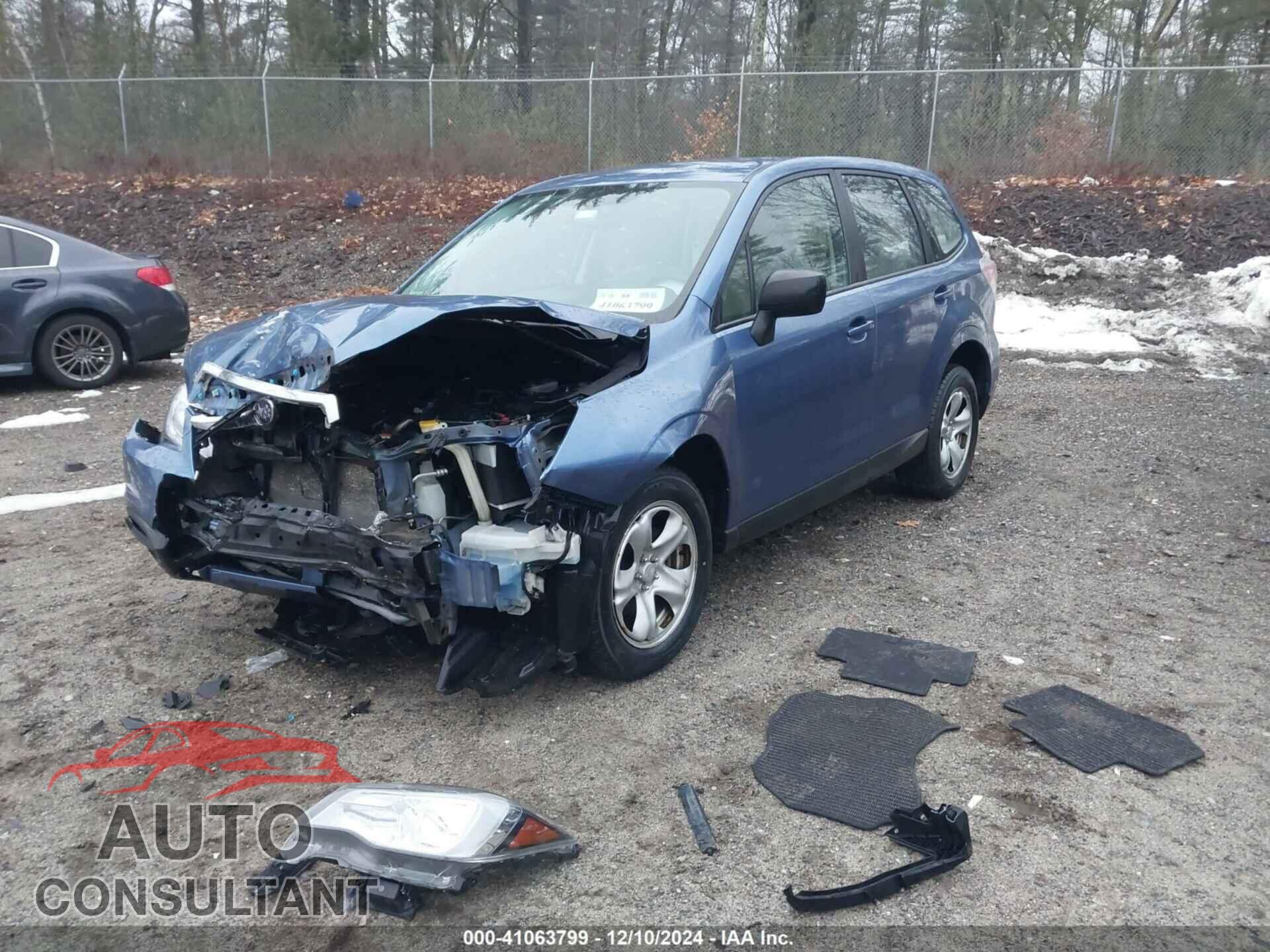 SUBARU FORESTER 2018 - JF2SJAAC5JG511671