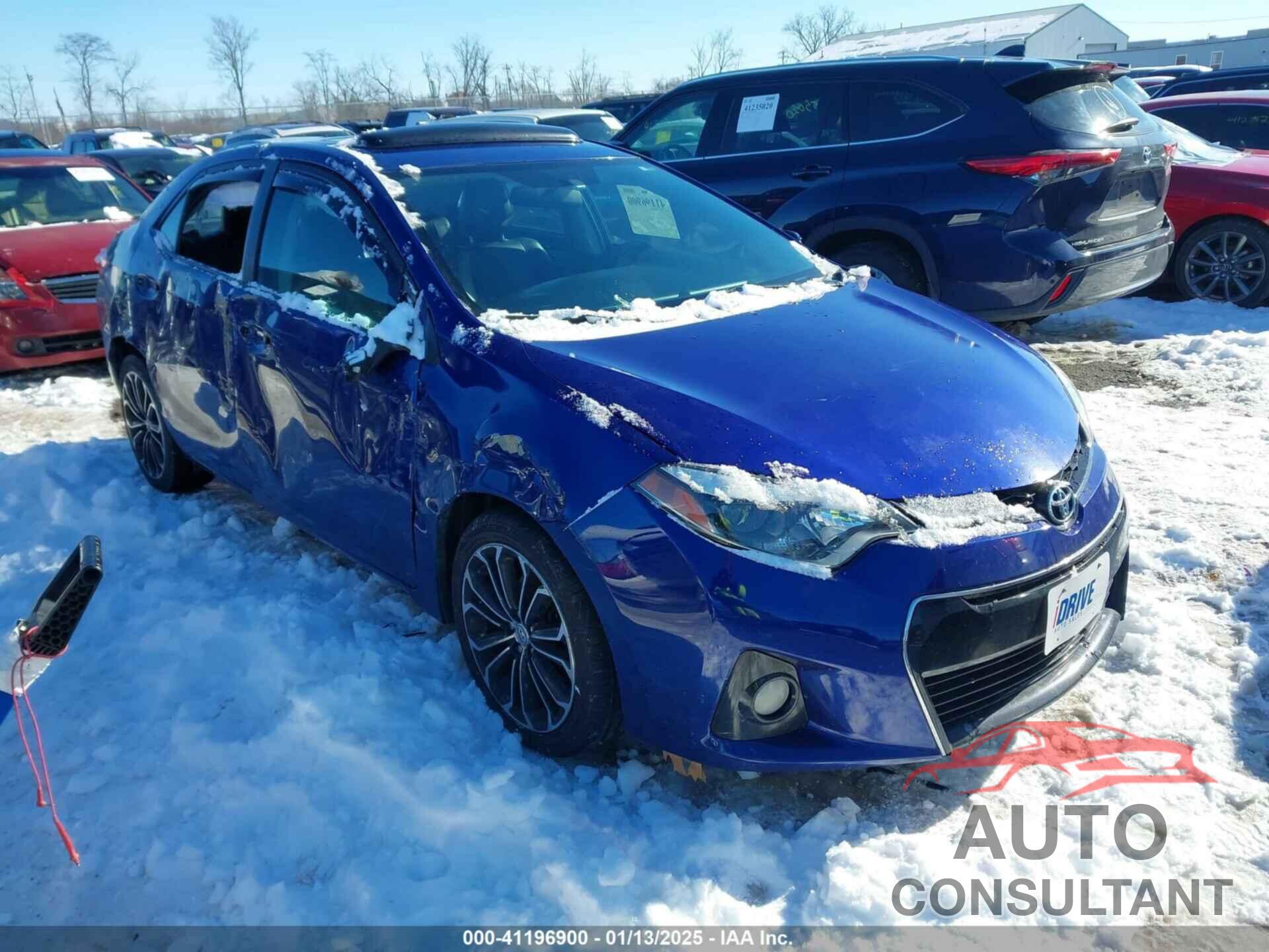 TOYOTA COROLLA 2015 - 2T1BURHE2FC421797