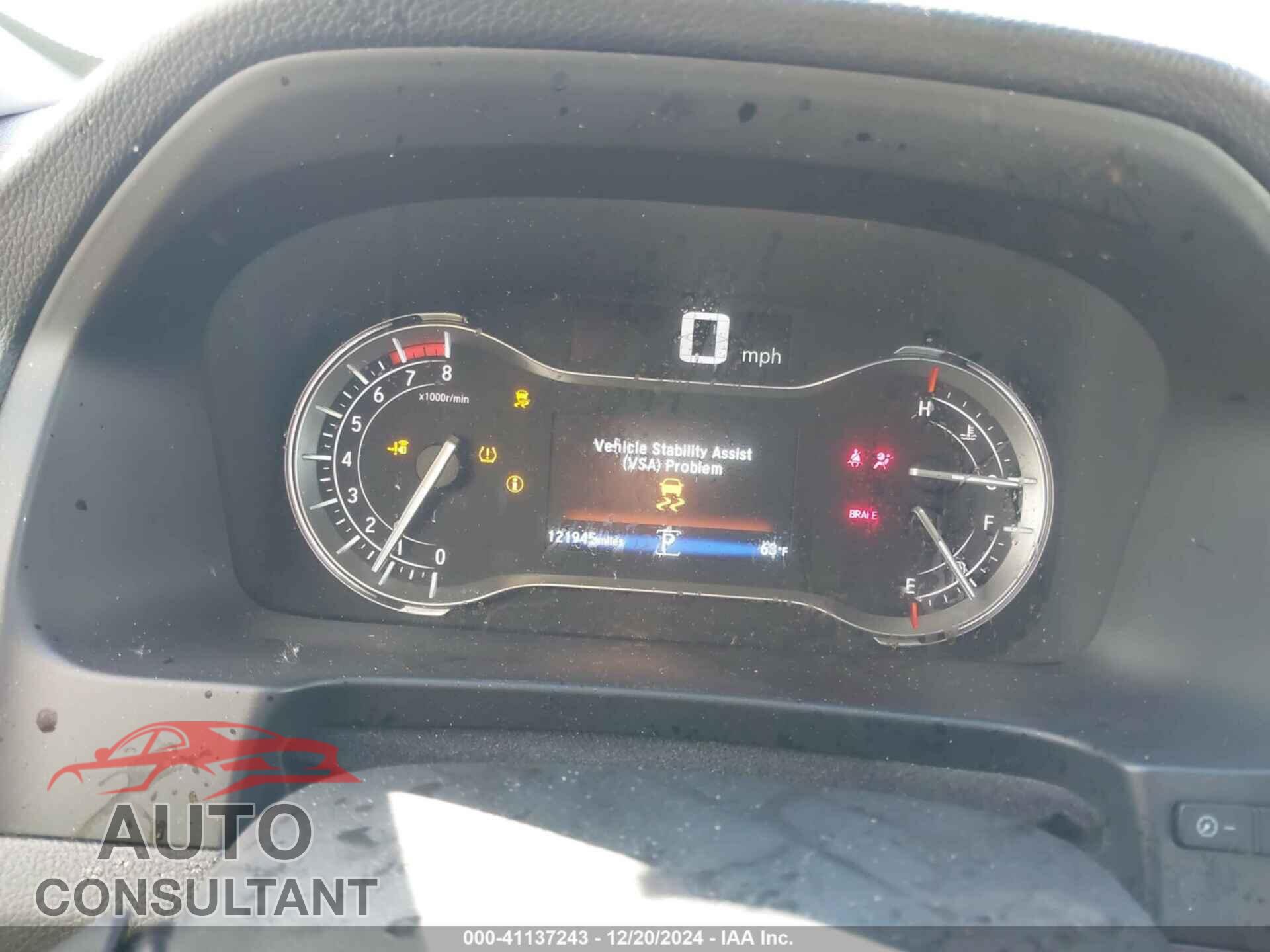 HONDA RIDGELINE 2019 - 5FPYK2F5XKB008596