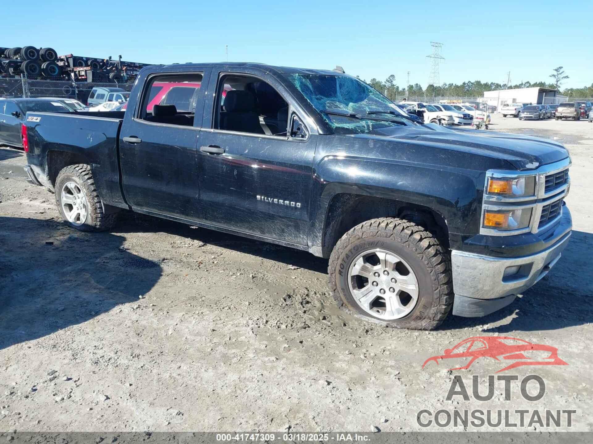 CHEVROLET SILVERADO 1500 2014 - 3GCUKREC8EG371462